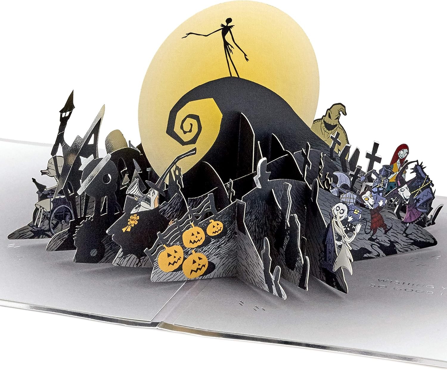 Hallmark Signature Paper 5 inches x 7.2 inches, Pop Up, Happy Nightmares