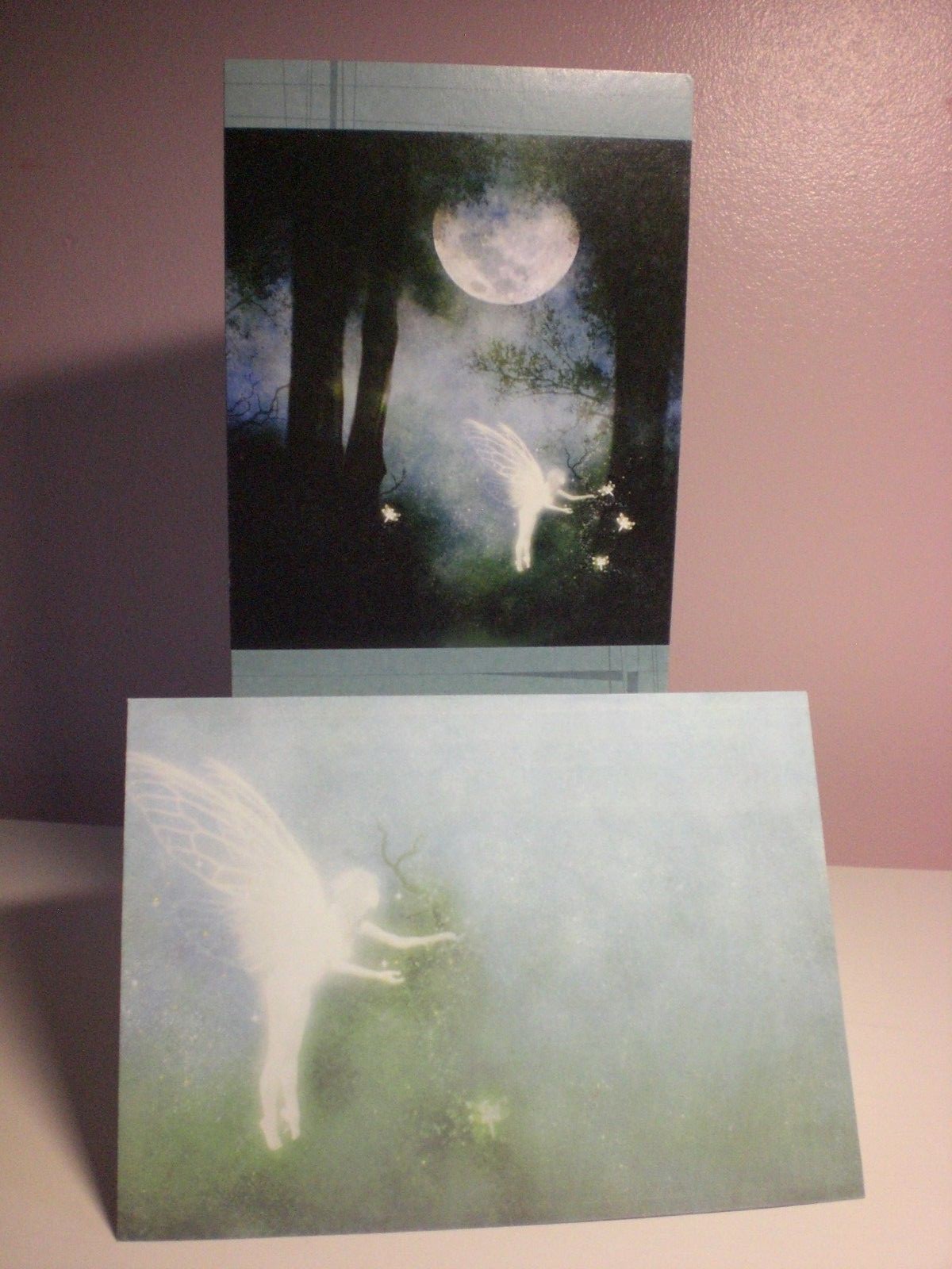 Tree-Free – Blank – A Fairy looking at small fairies – Mystic Forest
