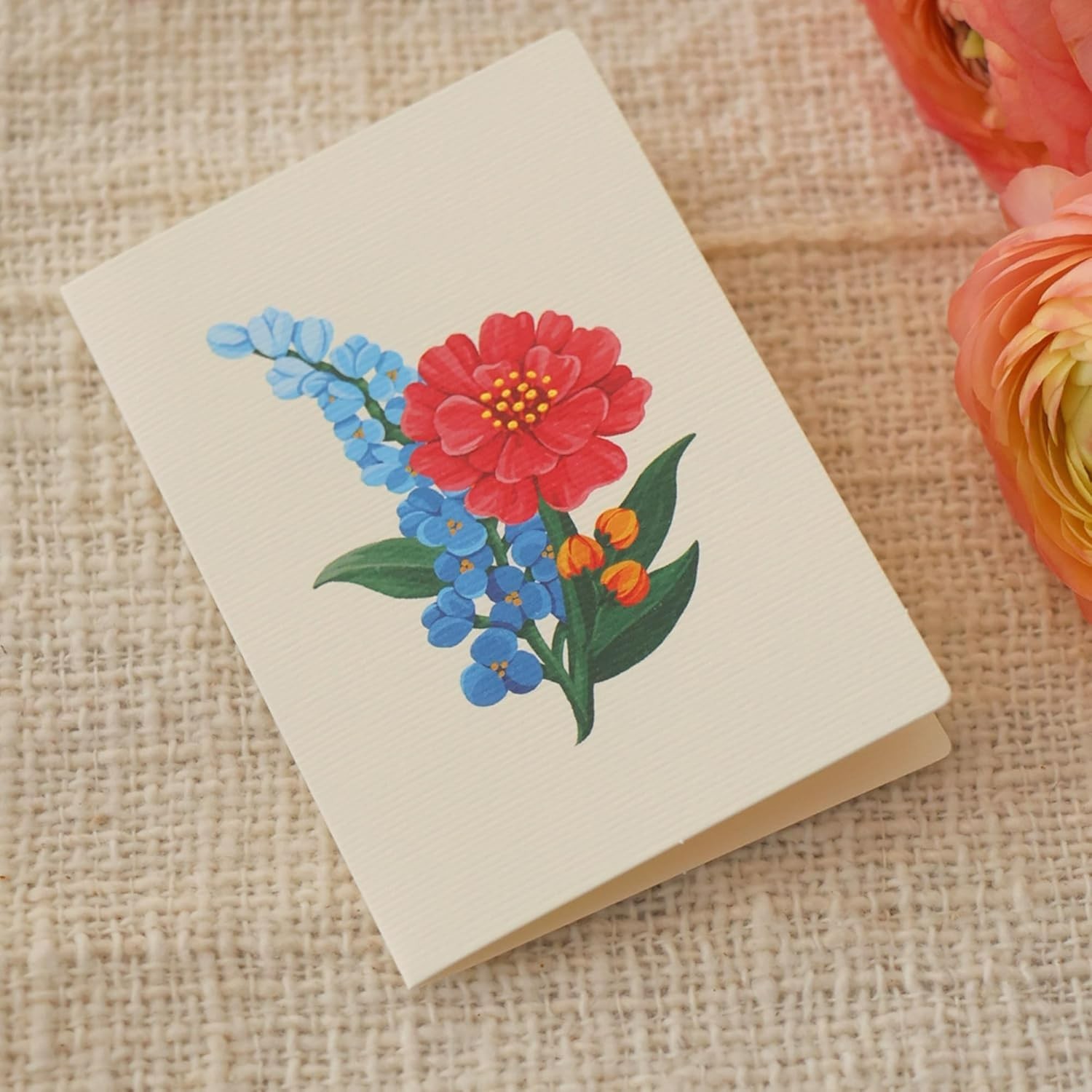 Unique 6 Inch Floral Pop-Up Card – Perfect Gift for Any Celebration or Thank You