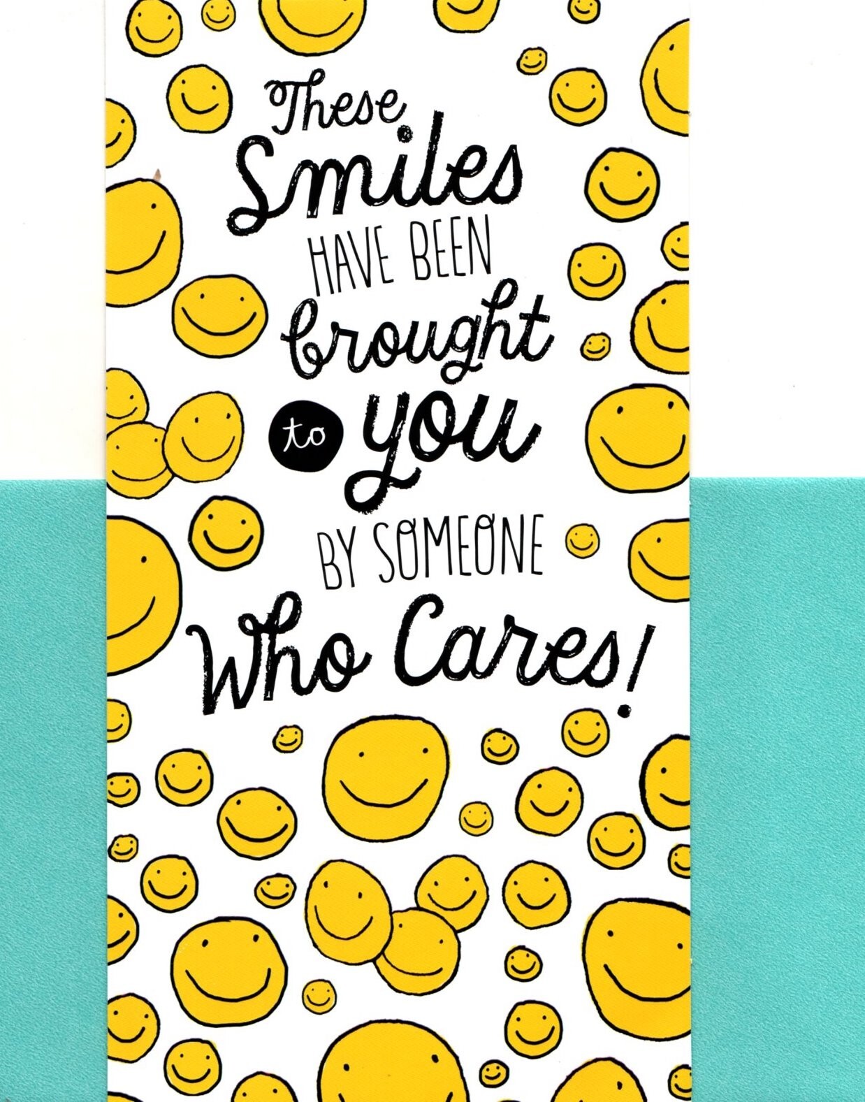 Get Well Soon Smile Smiles Yellow Smiley Emoji Emojis Hallmark Greeting Card