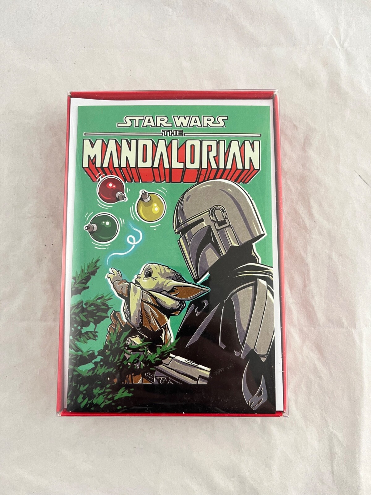 Star Wars – Mandalorian – Christmas Cards Grogu – American Greetings – 12 Cards