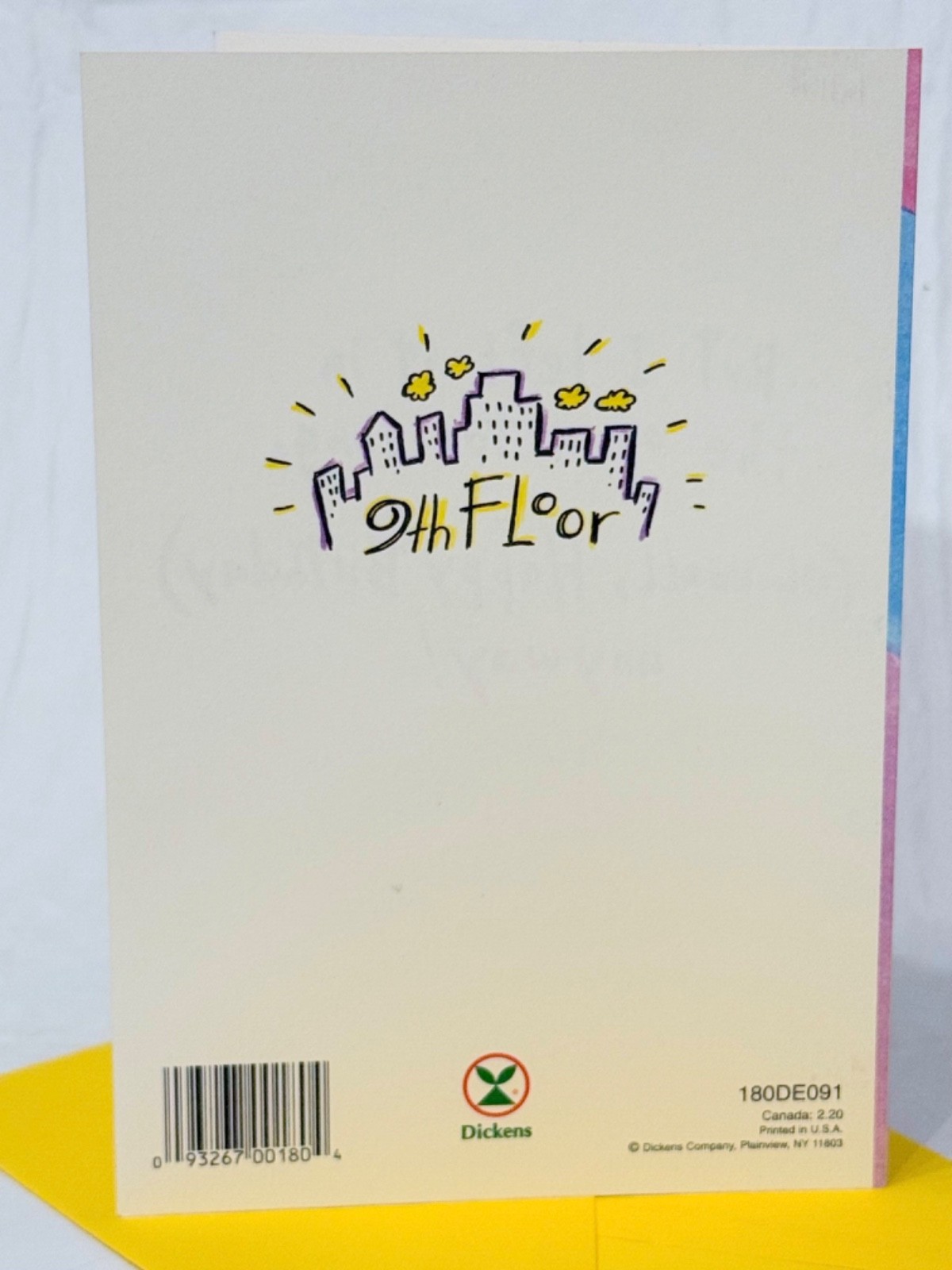 Vintage 9th Floor “I Know How Much You Love Homemade….” Birthday Greeting Card