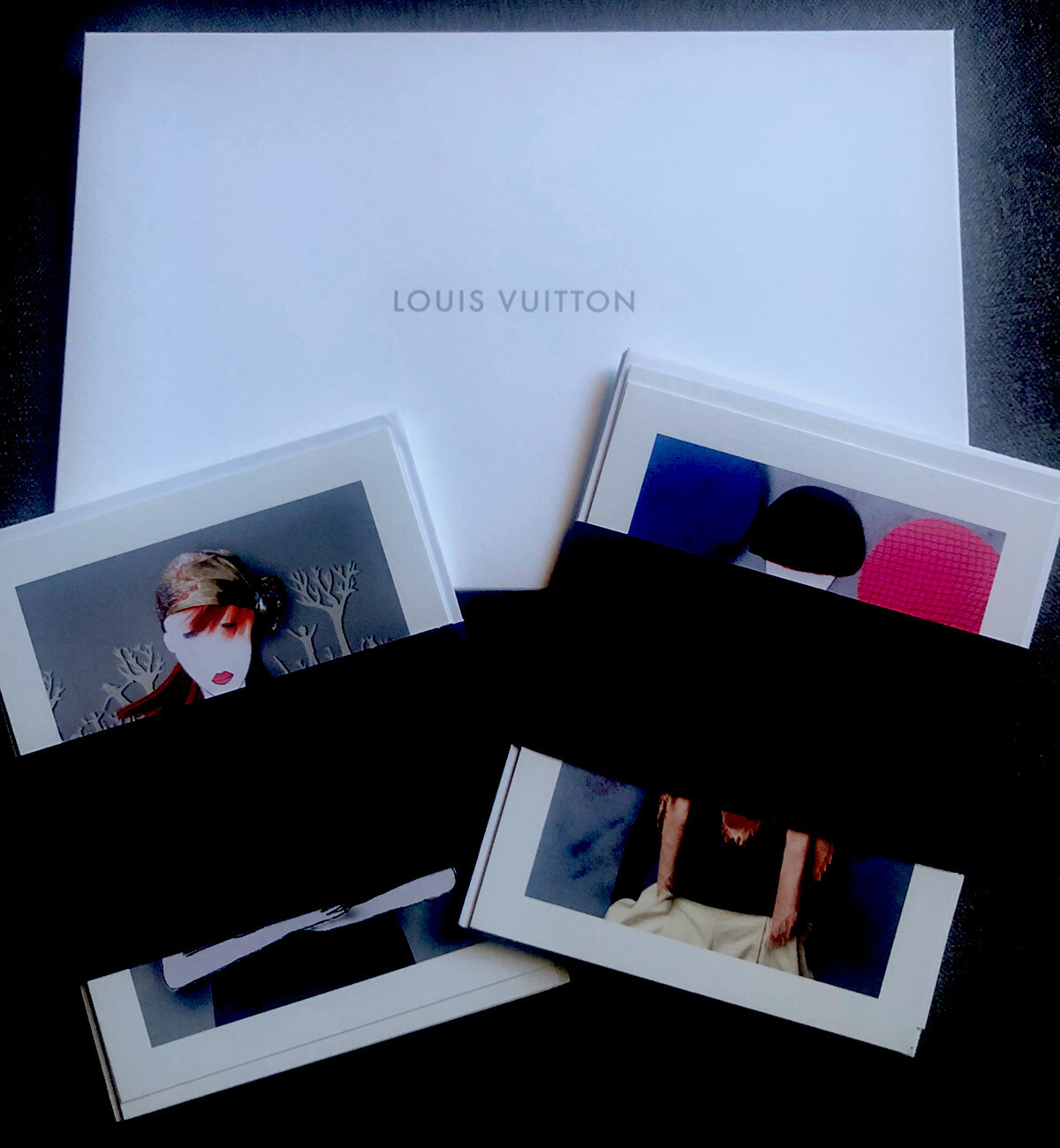 Authentic RARE Louis Vuitton Blank Vintage Greeting Cards (8x)