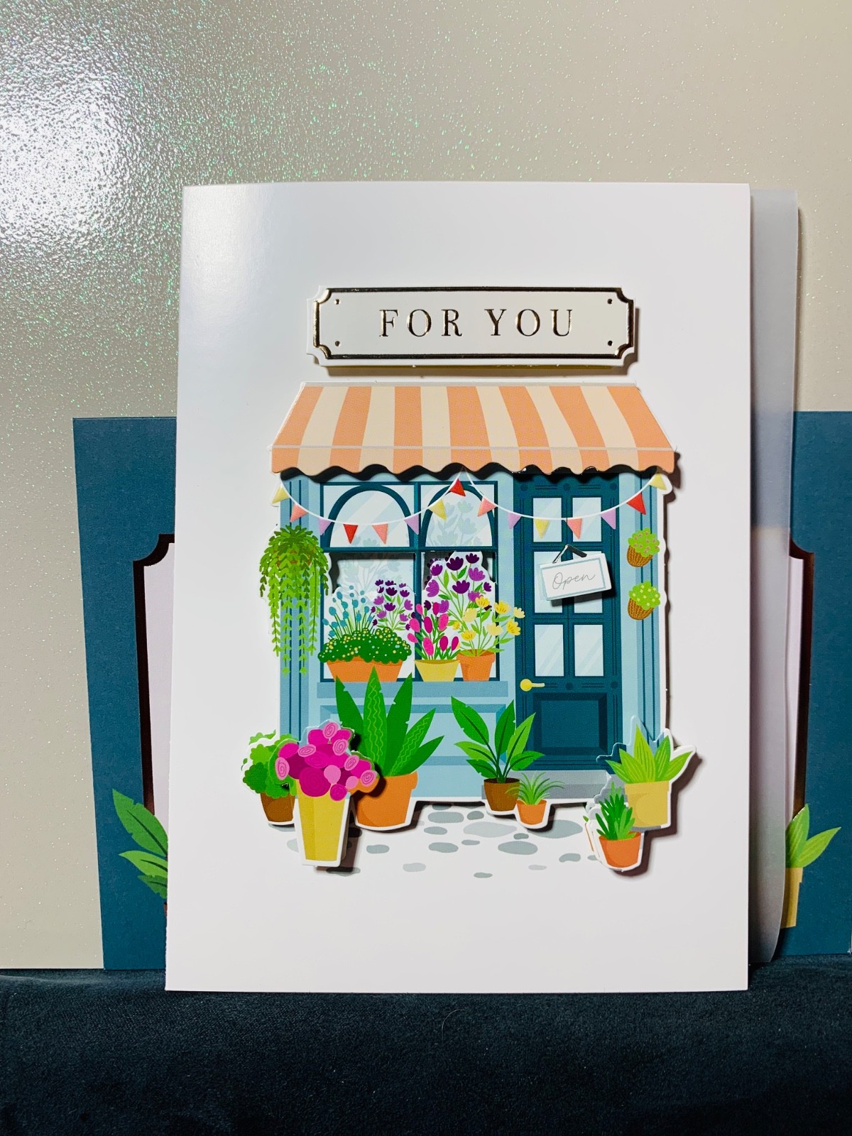 Happy Birthday Card! Beautiful Greenhouse Plants! Wishing You a Wonderful Day!