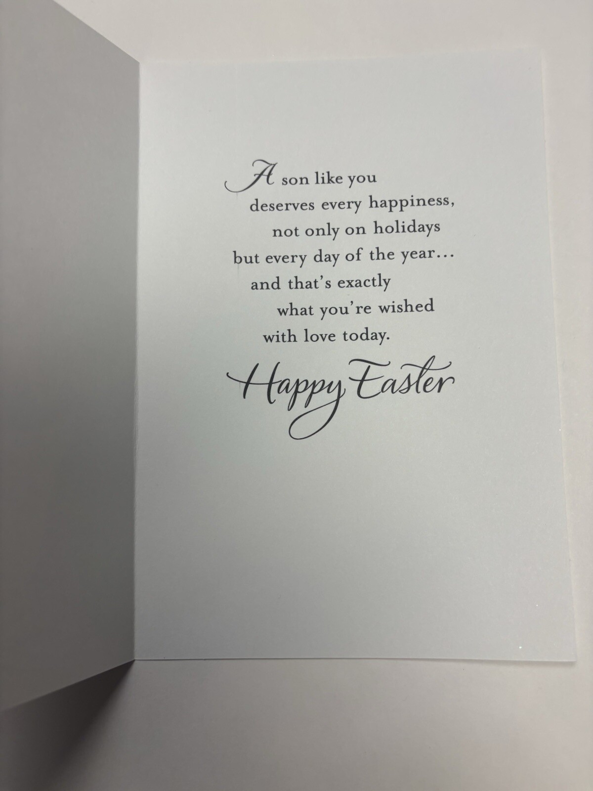 Happy Easter 🐣 SON You Are A Good Man 5”x7” Hallmark Greeting Card