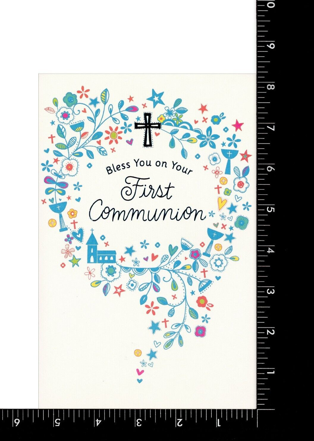 Nice FIRST COMMUNION Card, Bless You God’s Special Love by American Greetings +✉