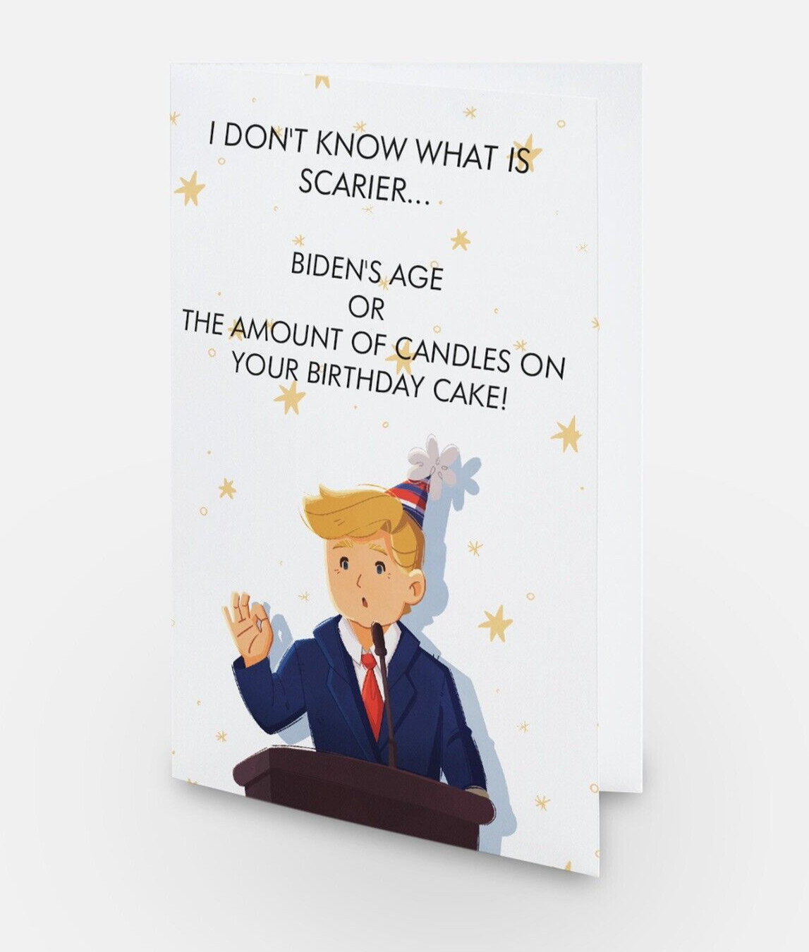Donald Trump Birthday Card Funny Birthday Card Fan Art Happy Bday Gift President