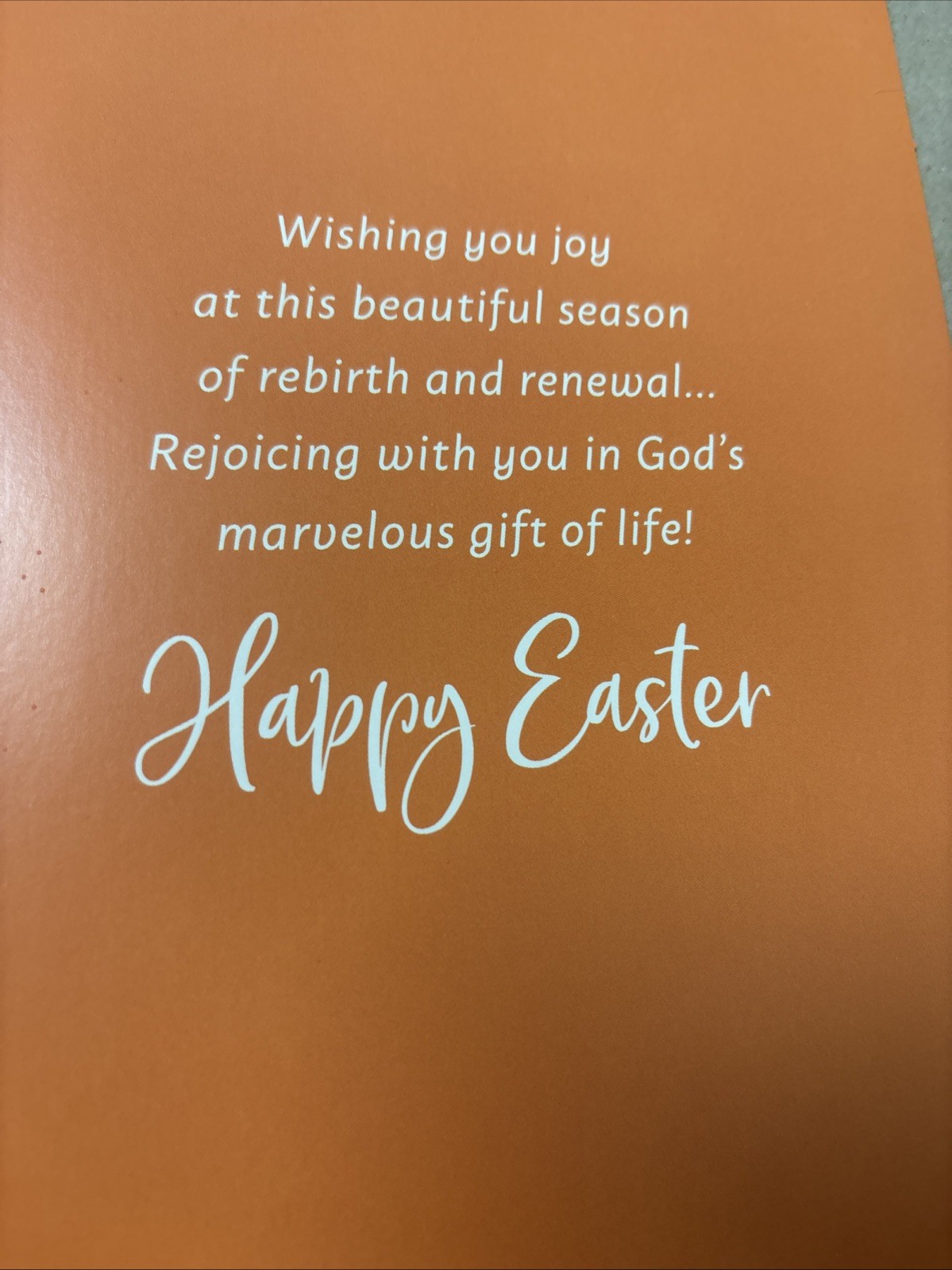 Easter He Is Risen God’s Marvelous Gift Religious 5.5”x8” Greeting Card