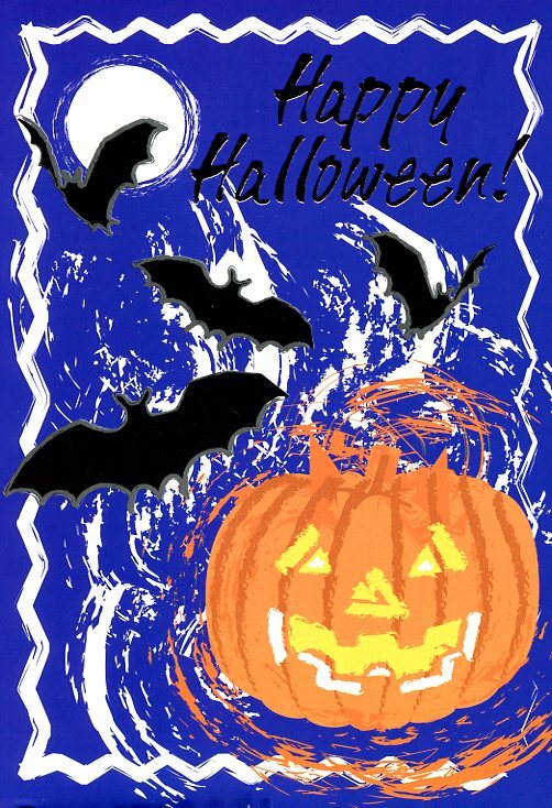 Happy Halloween – Halloween Greeting Card – 25191