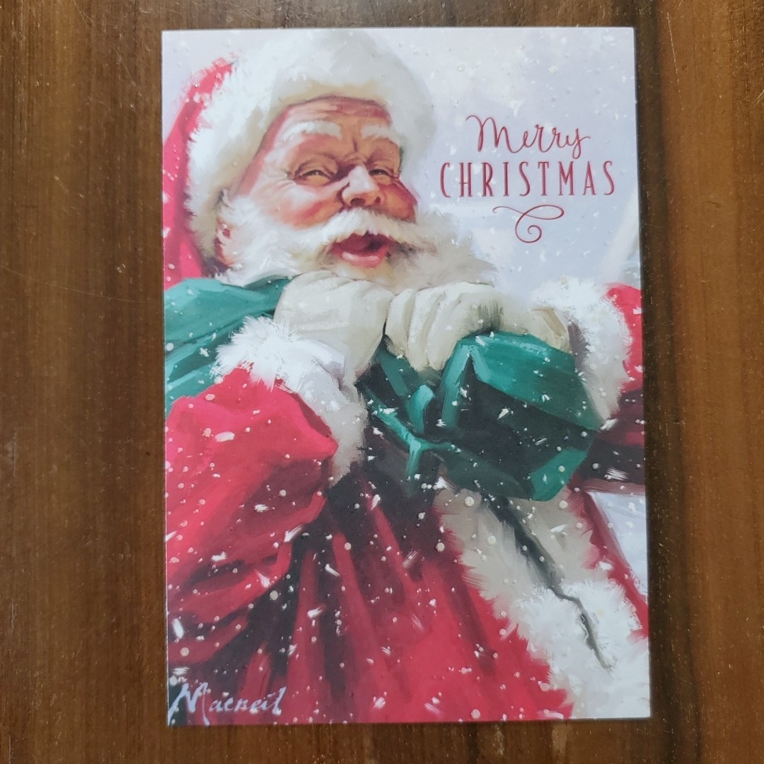 Merry Christmas 10 Card Pack Friends Family Christmas Hallmark Santa St Nicholas