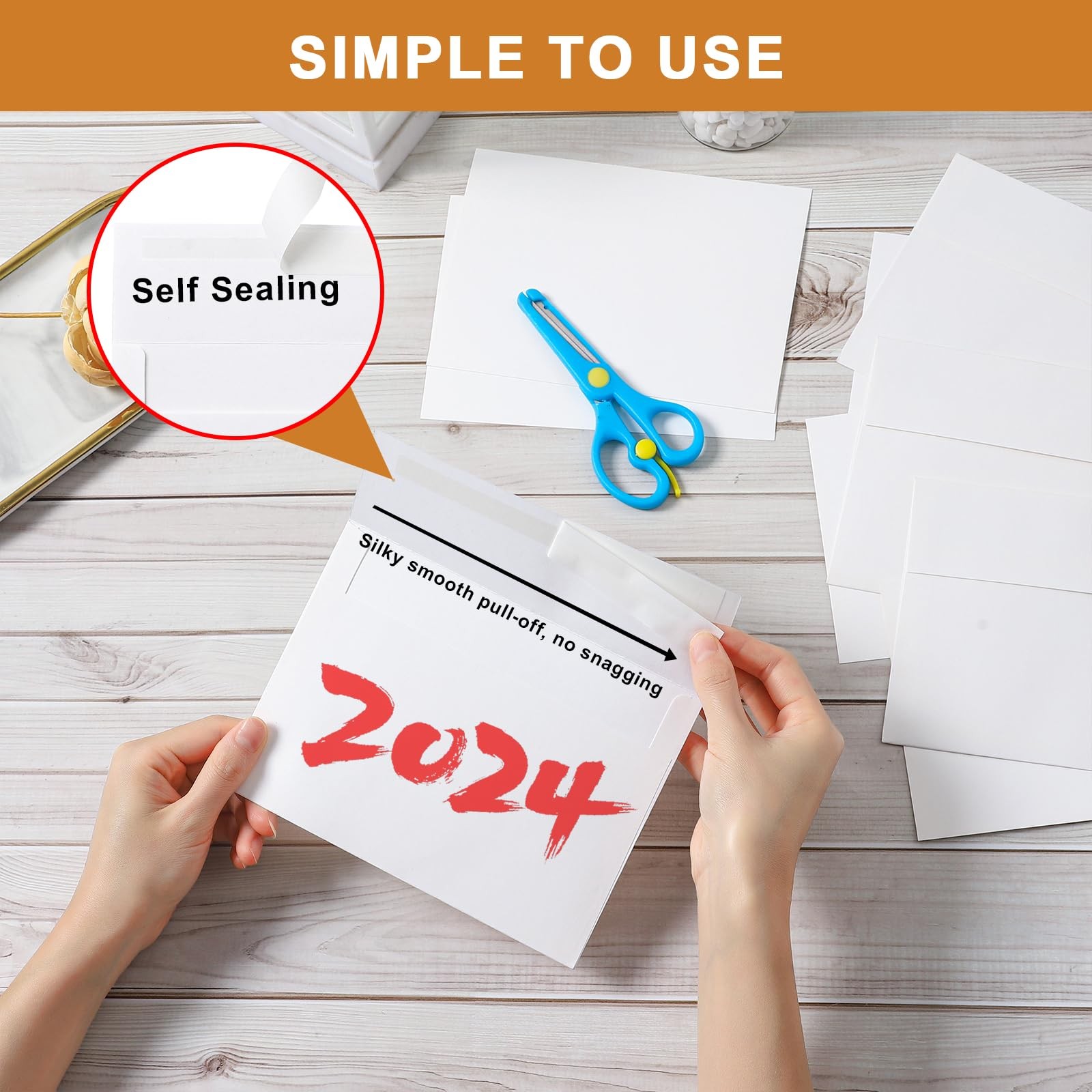 Silunkia 100 Packs Blank White Note Cards and 4 x 6 – 100 PCS,