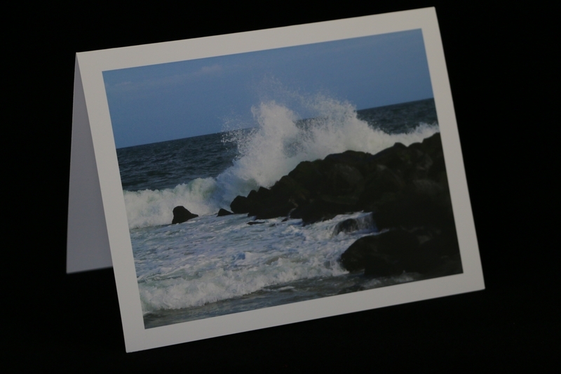 Photograph Note Cards, Any Occasion, Homemade, Blank Cards, Ocean Scene