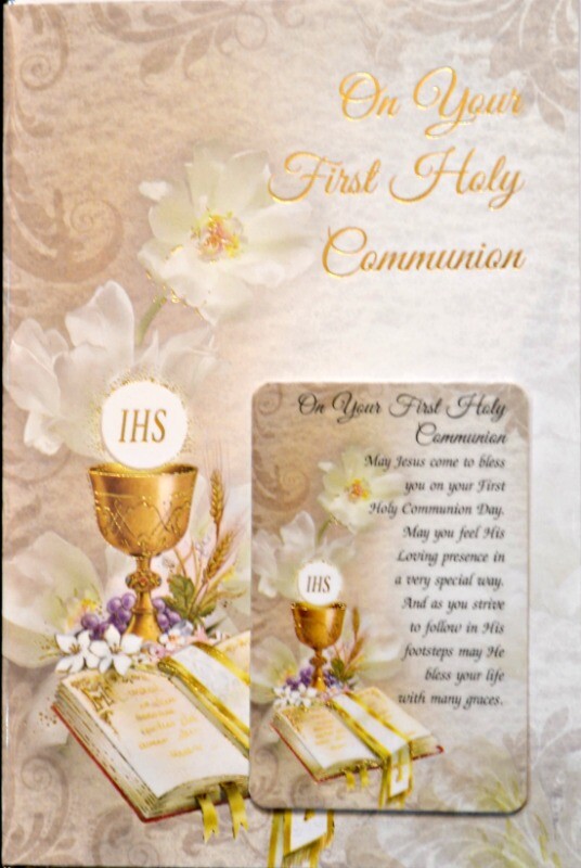 First Communion General Greeting Card YOU CHOOSE Design NEW Printed in Italy