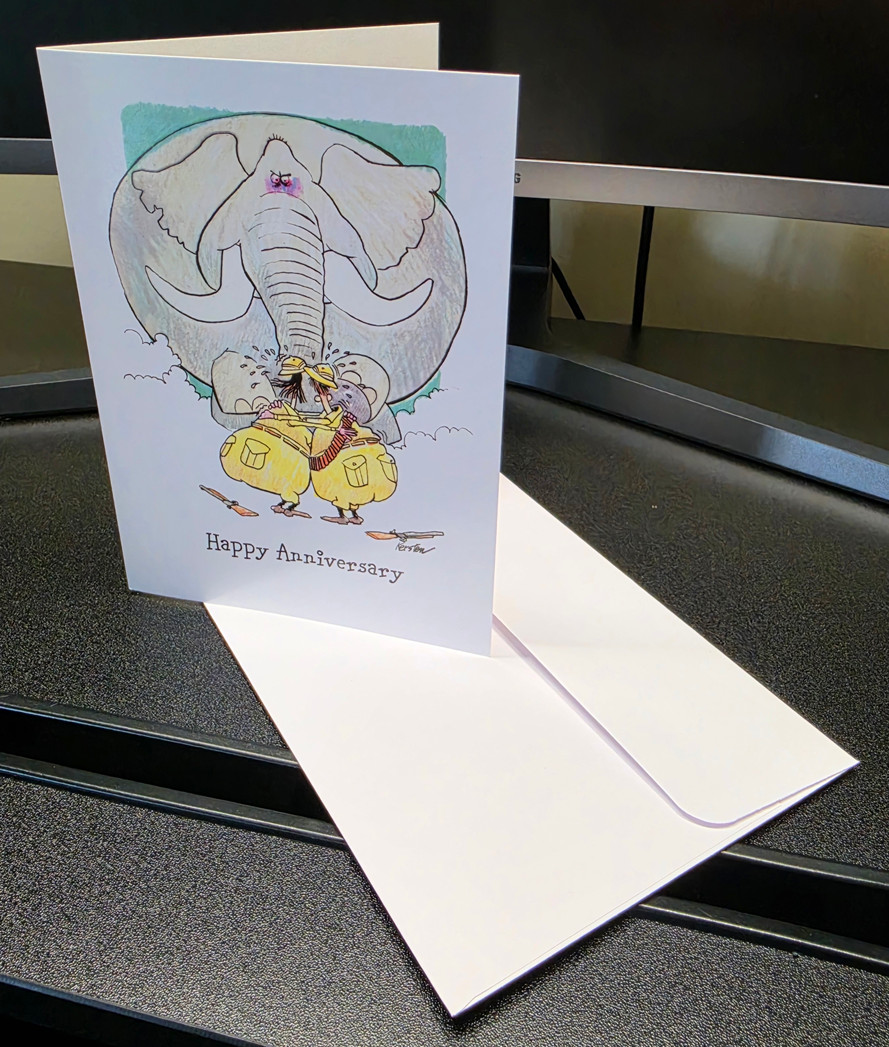 Happy Anniversary Card w Envelope Adult Humor Life Together Couple