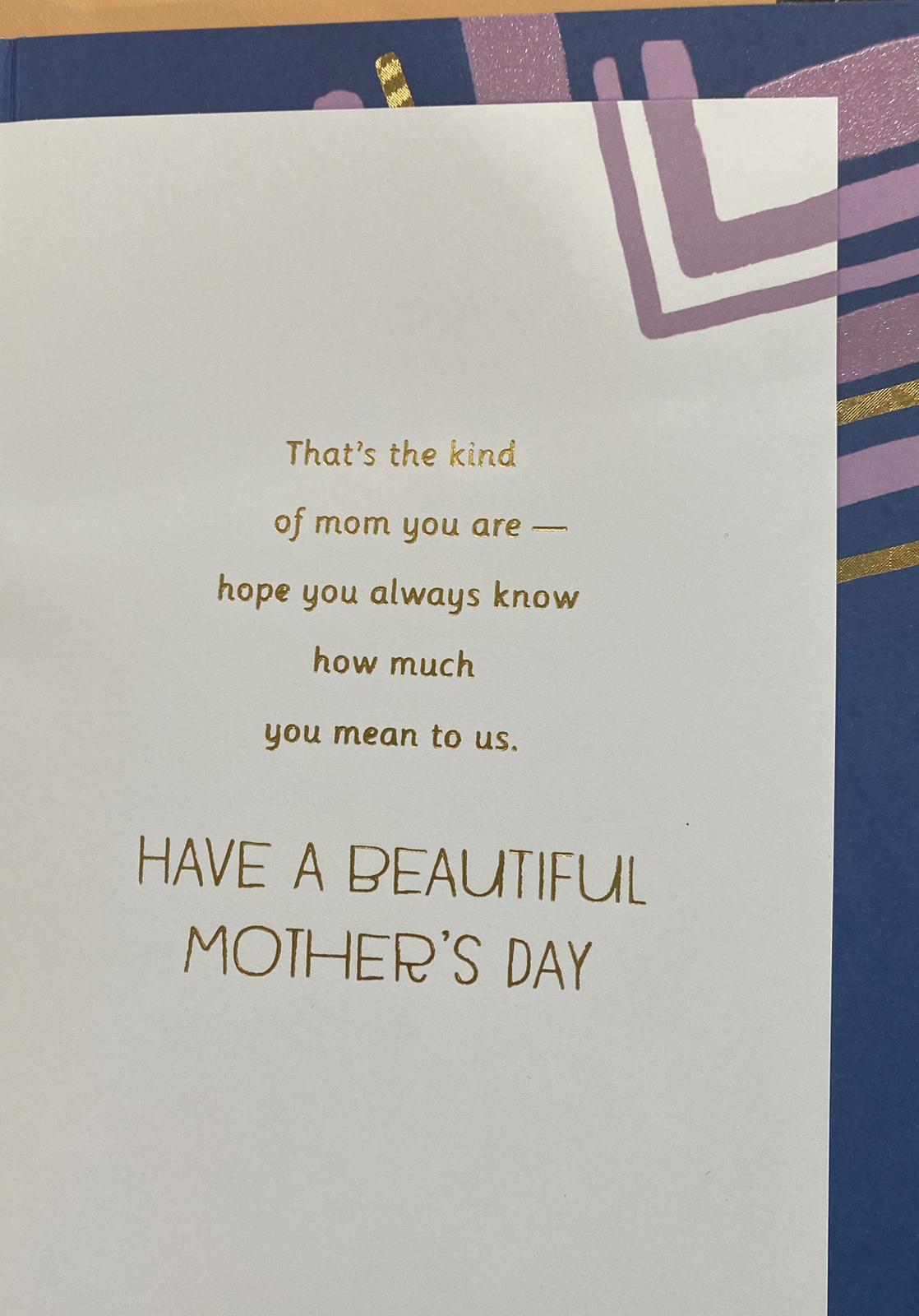 Happy Mother’s Day, with Love, From Your Son And Daughter-in-Law, Greeting Card