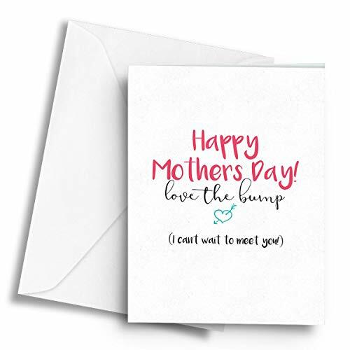 Happy Mothers Day! Love The Bump – A5 Greetings Card
