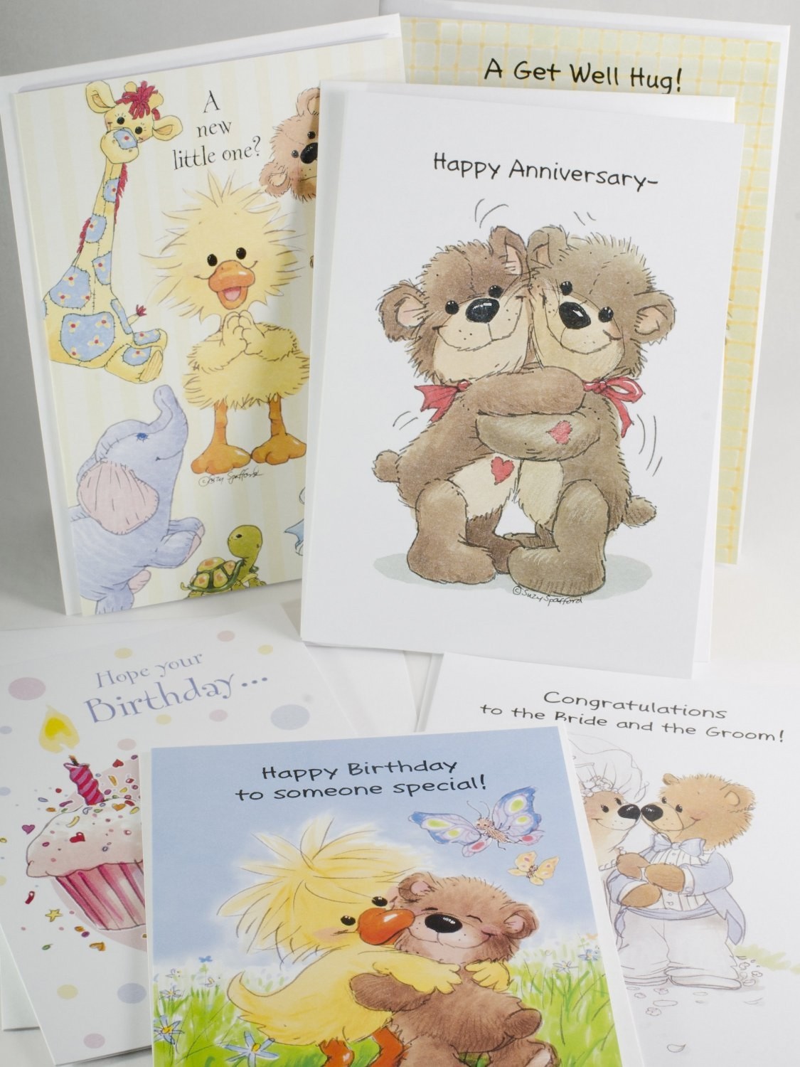 Suzy’s Zoo Assorted Greeting Card 6-pack 10151