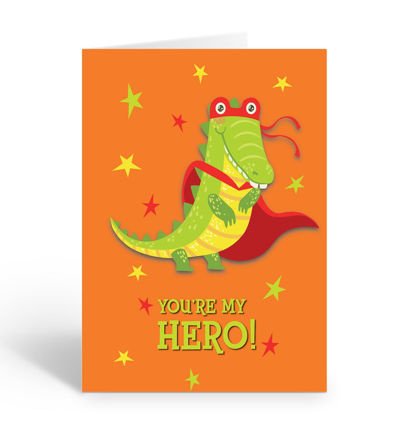 Kids Dinosaur Encouraging Note Cards , 10 Cards w/Envelopes – Size 4.25″ x 5.5″
