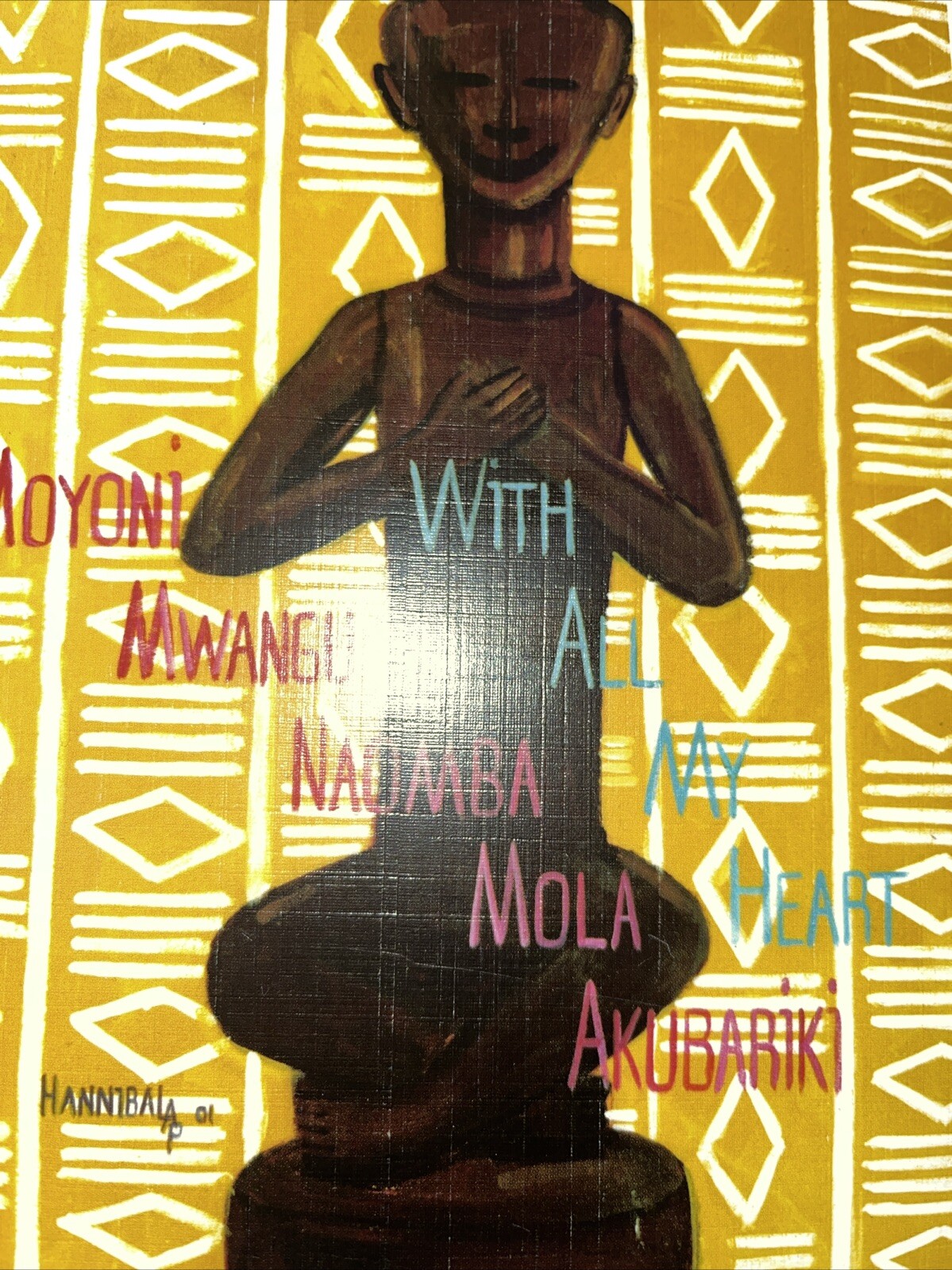 Get Well Greeting Card, African American Expression Language