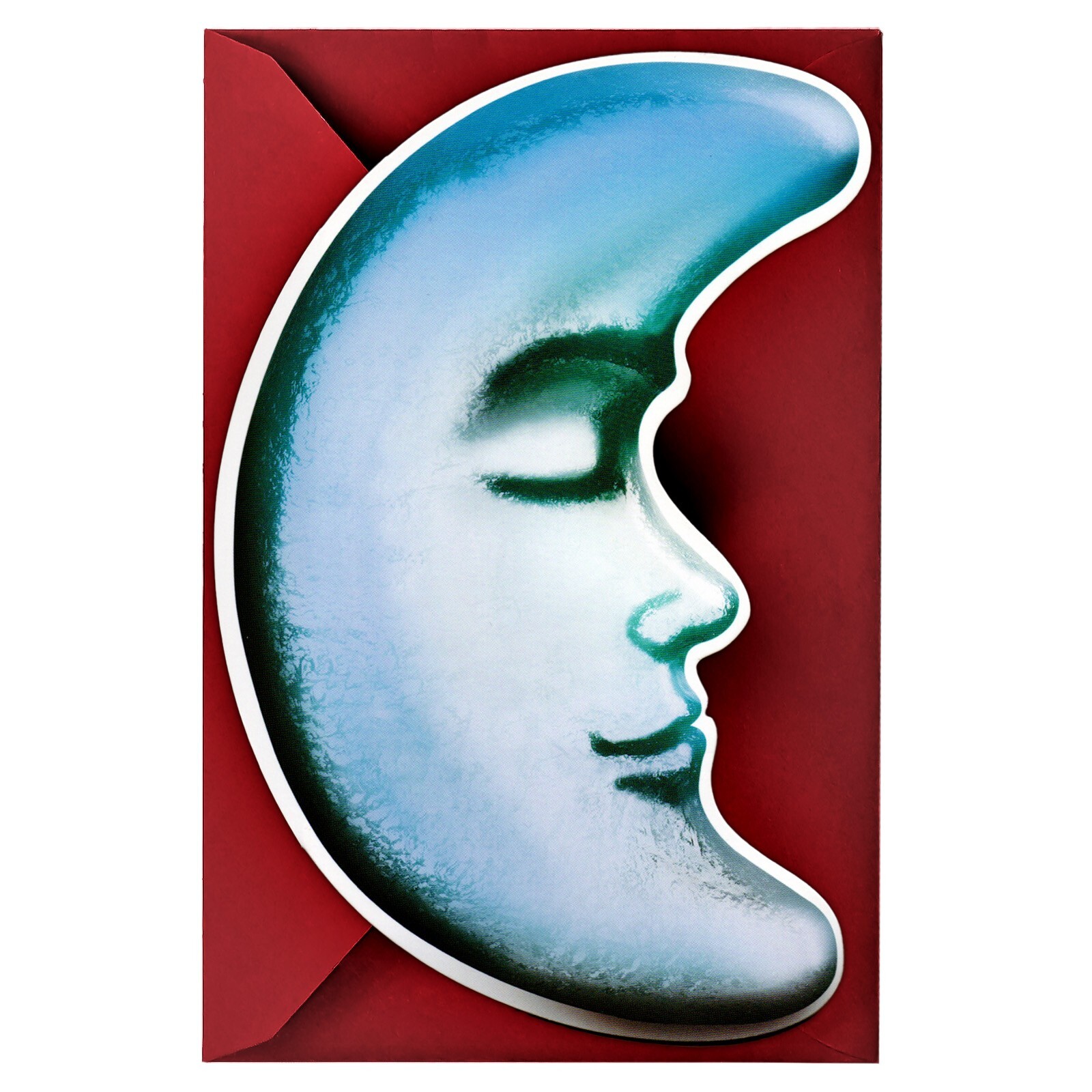 Romantic LOVE / OUR ANNIVERSARY Card, “Moon” by American Greetings + Envelope