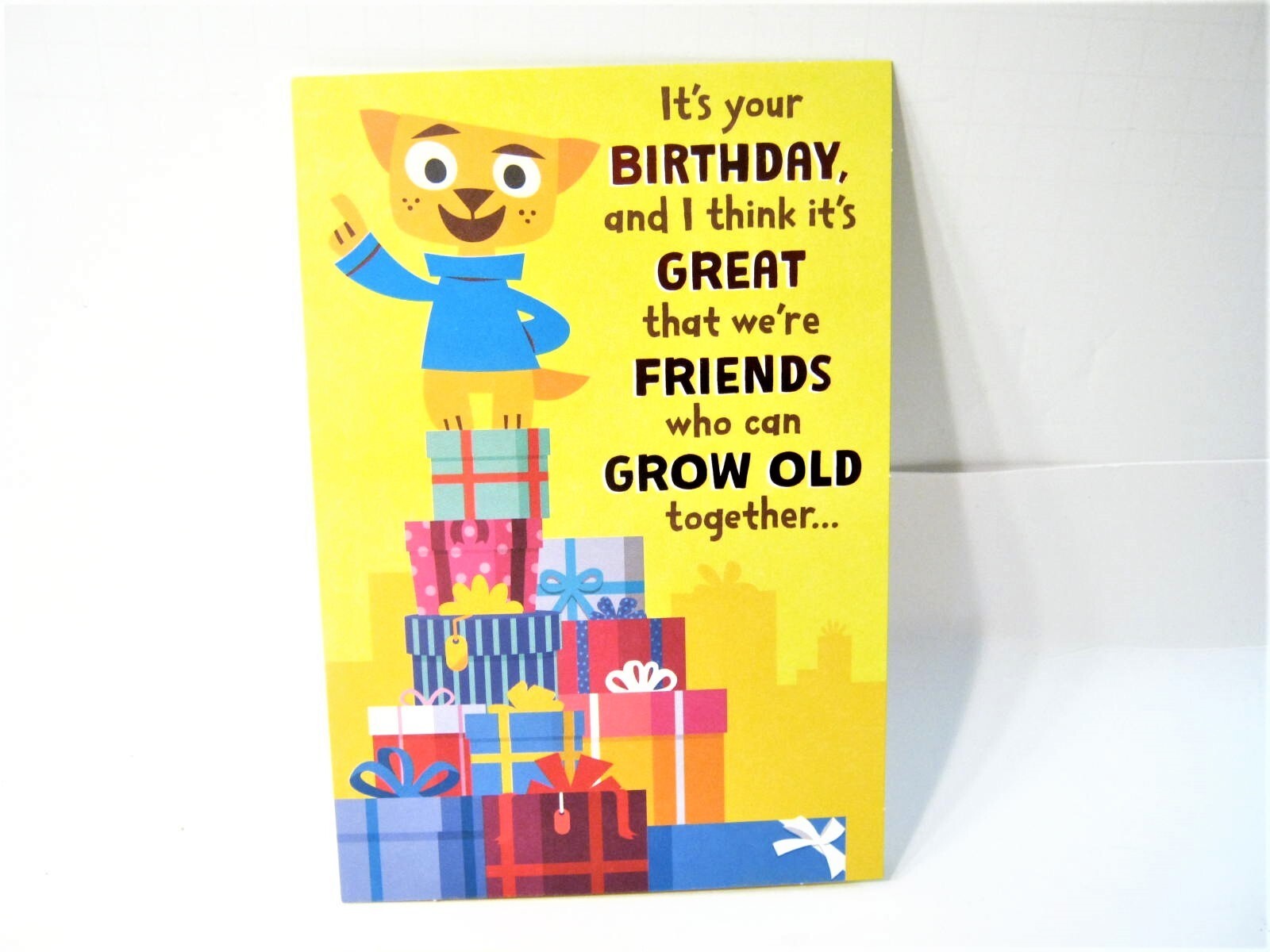 Goofy Birthday Greeting Card for Friend Son Daughter Sister Brother anyone!