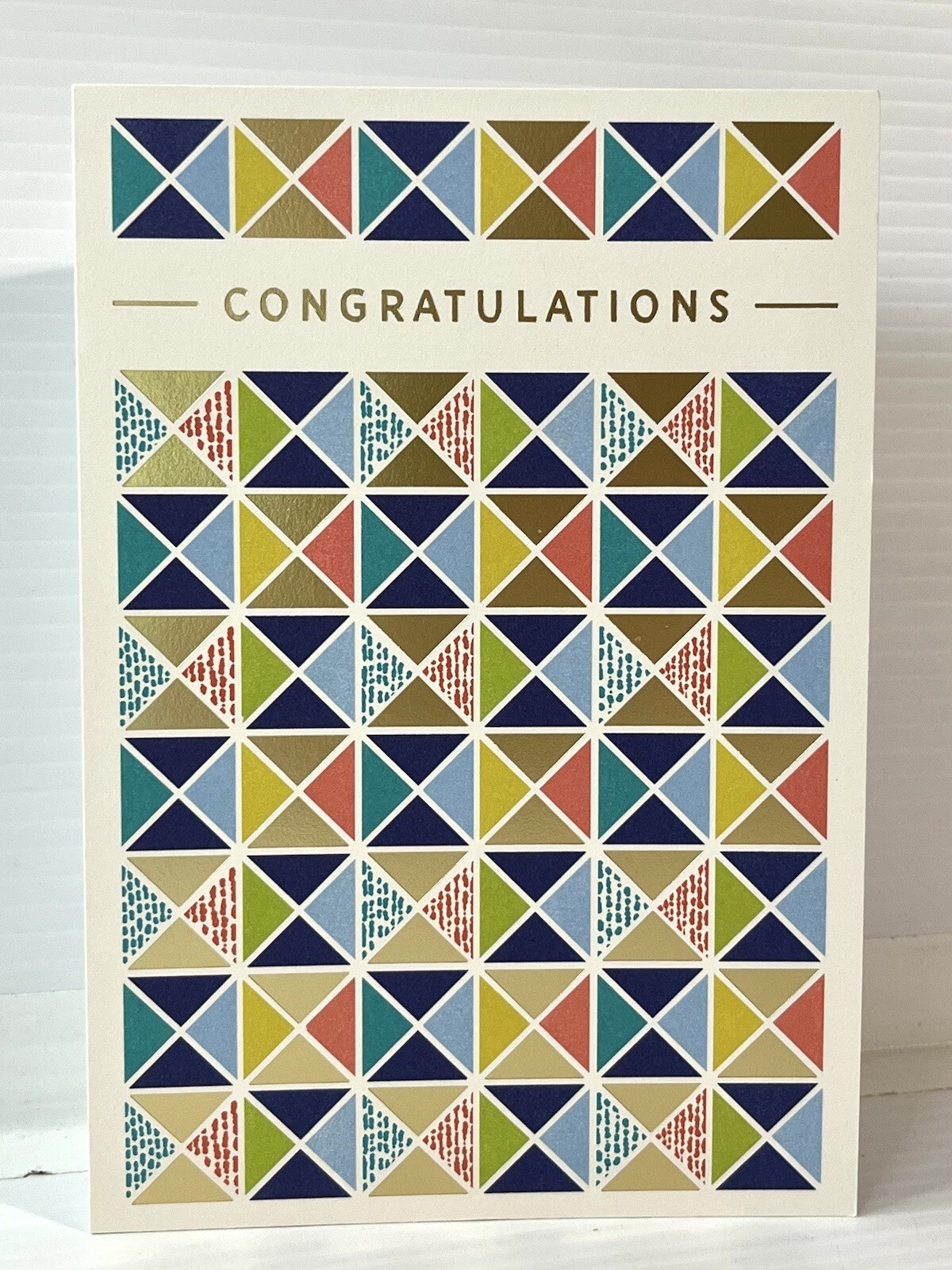 Congratulations Hallmark Card (Sentimental Studios) Job, Graduation Card NEW