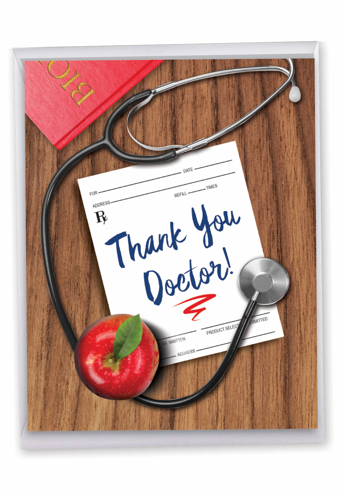 1 Big Thank You Greeting Card (8.5″ x 11″) – Doctor Gratitude J6351TYG