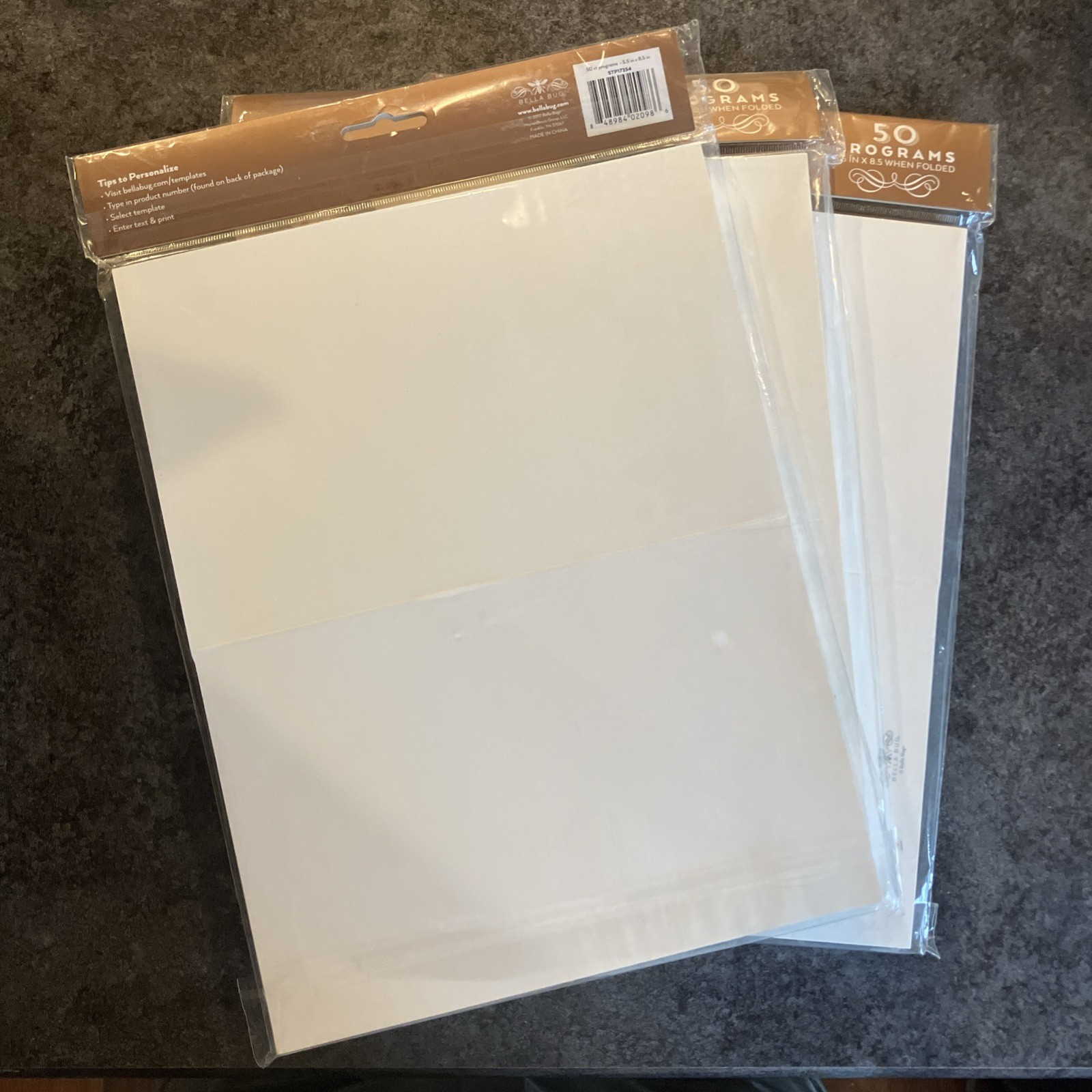 Lot of 150 Bella Bug Stationary Programs, New In Sealed Pkgs. You Get All 3 Pkgs