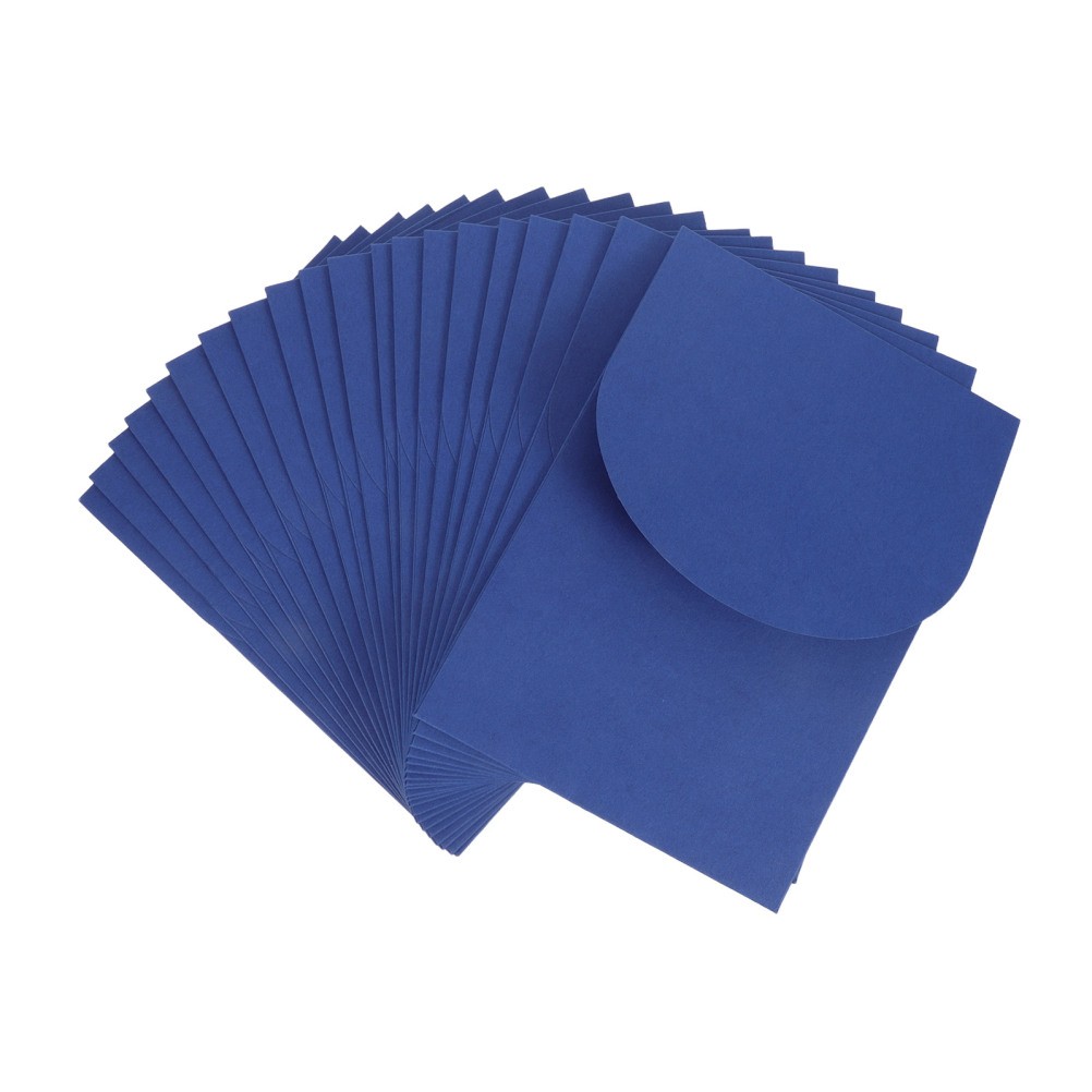 20Pcs Blue Plain Paper Invitation Envelopes Reusable Wedding and Business
