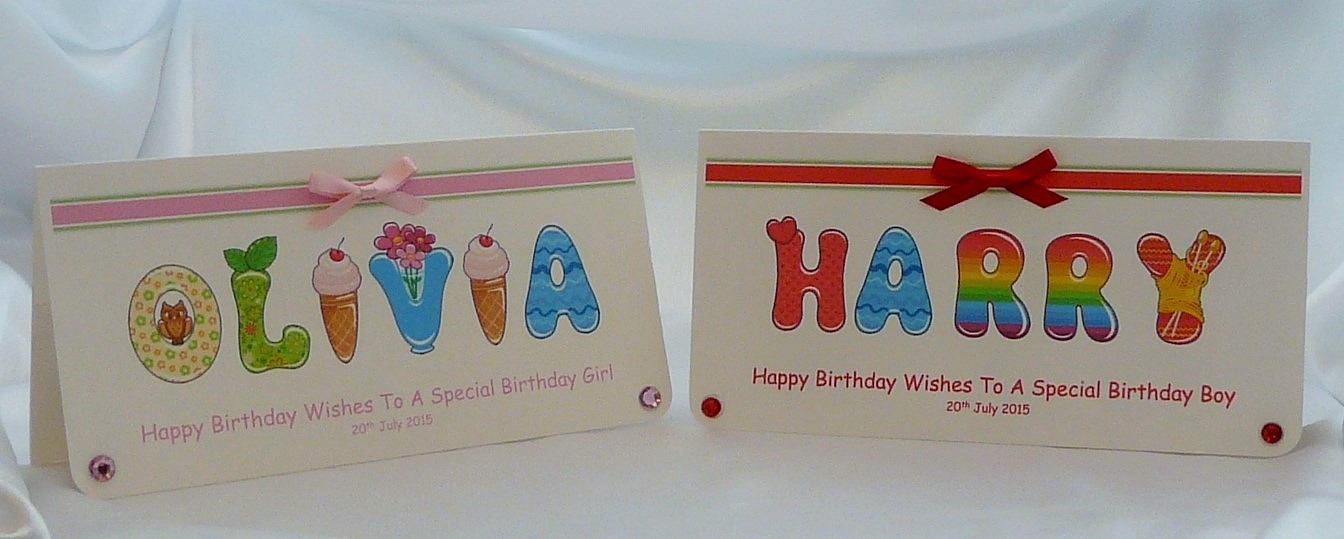 Children’s Birthday Money Wallet/Gift/Cheque/Voucher Handmade Personalised