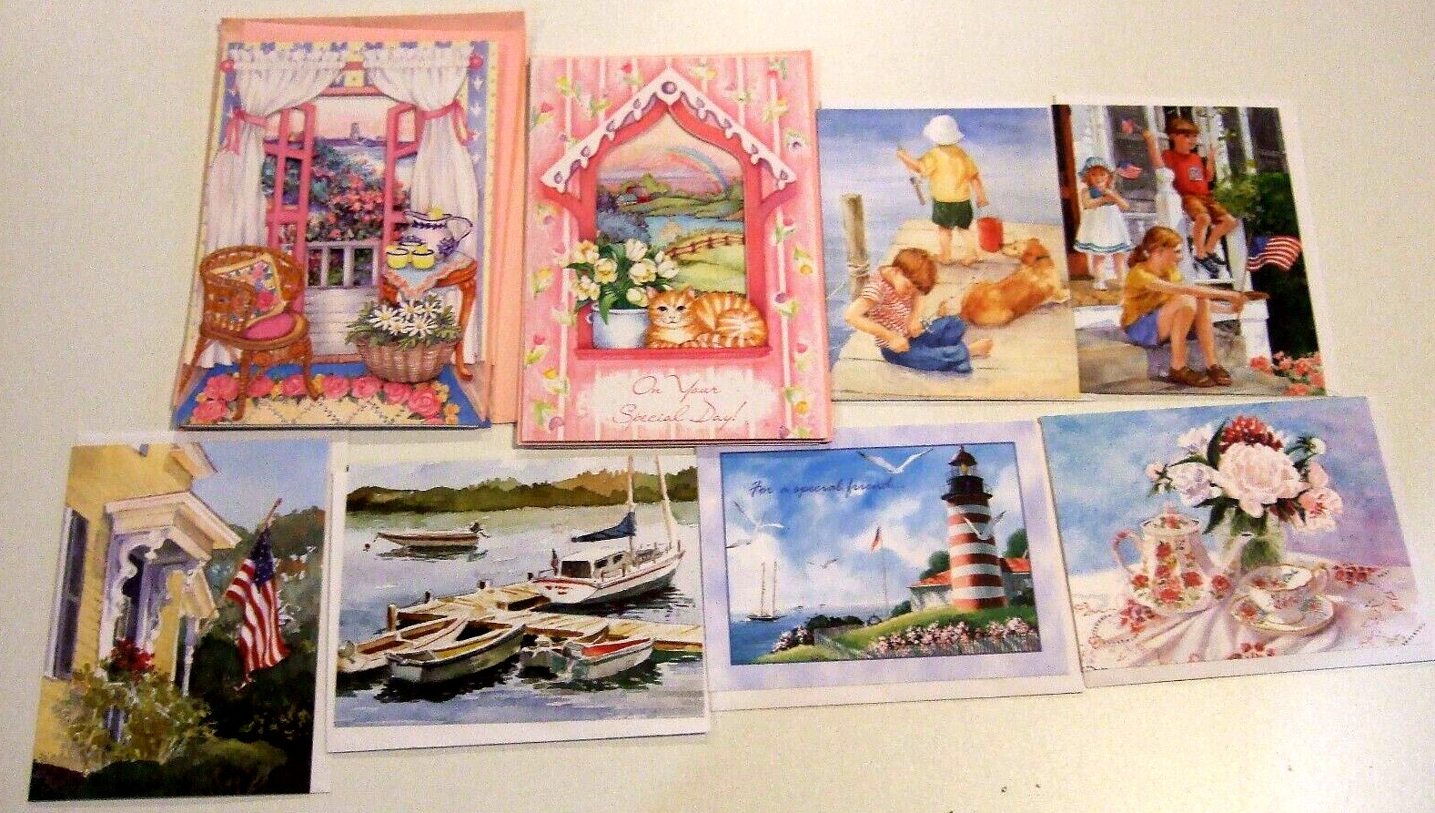 Lot of 11 Misc. Greeting Cards & Envelopes – NEW (FFF)