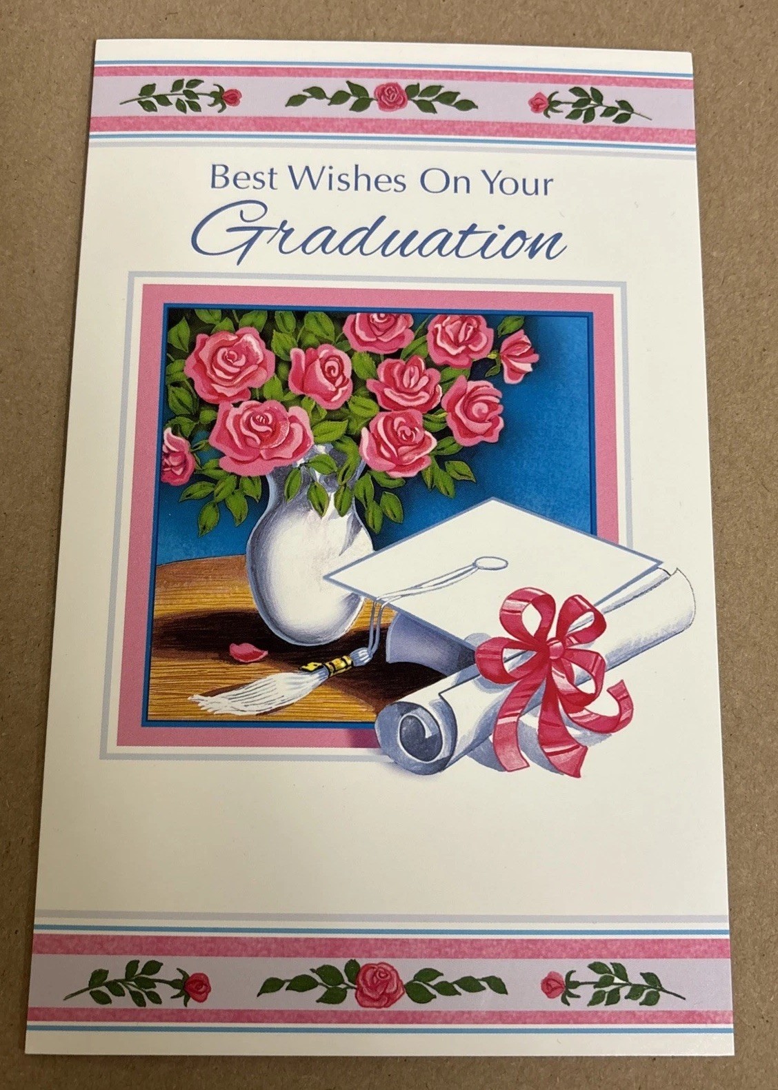 Graduation Best Wishes Happiness Success 5’x7.75″ Stockwell Greeting Card
