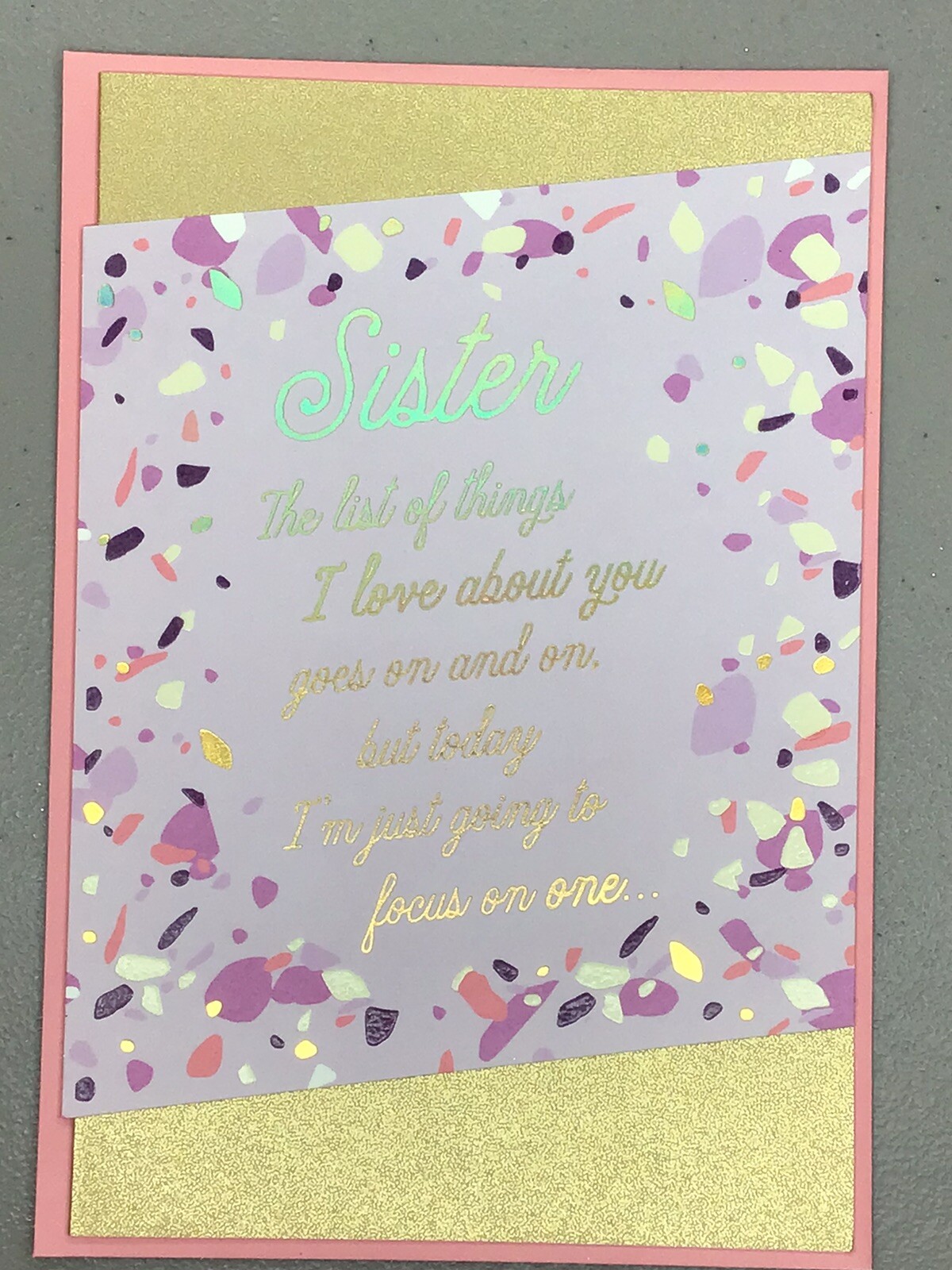 Hallmark Happy Mother’s Day Card SISTER You’re An Amazing Mom 8×5.5 Love