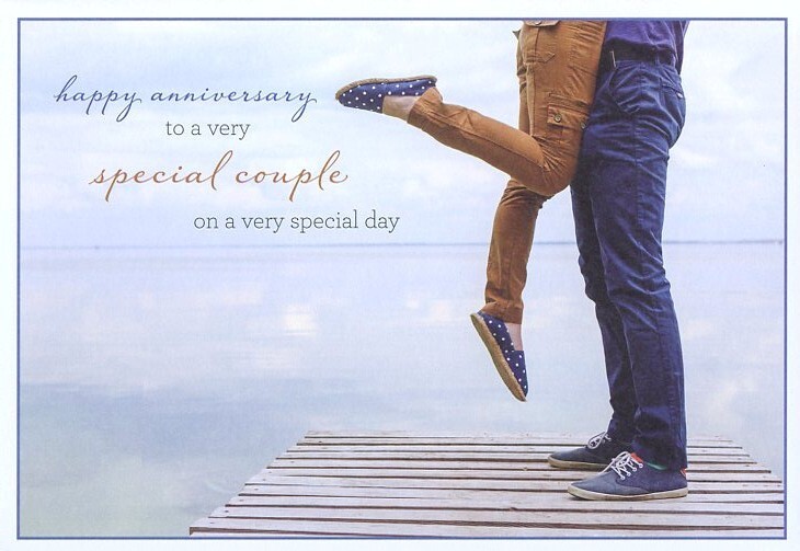 Happy Anniversary to a Very Special Couple – Anniversary Greeting Card – 06620