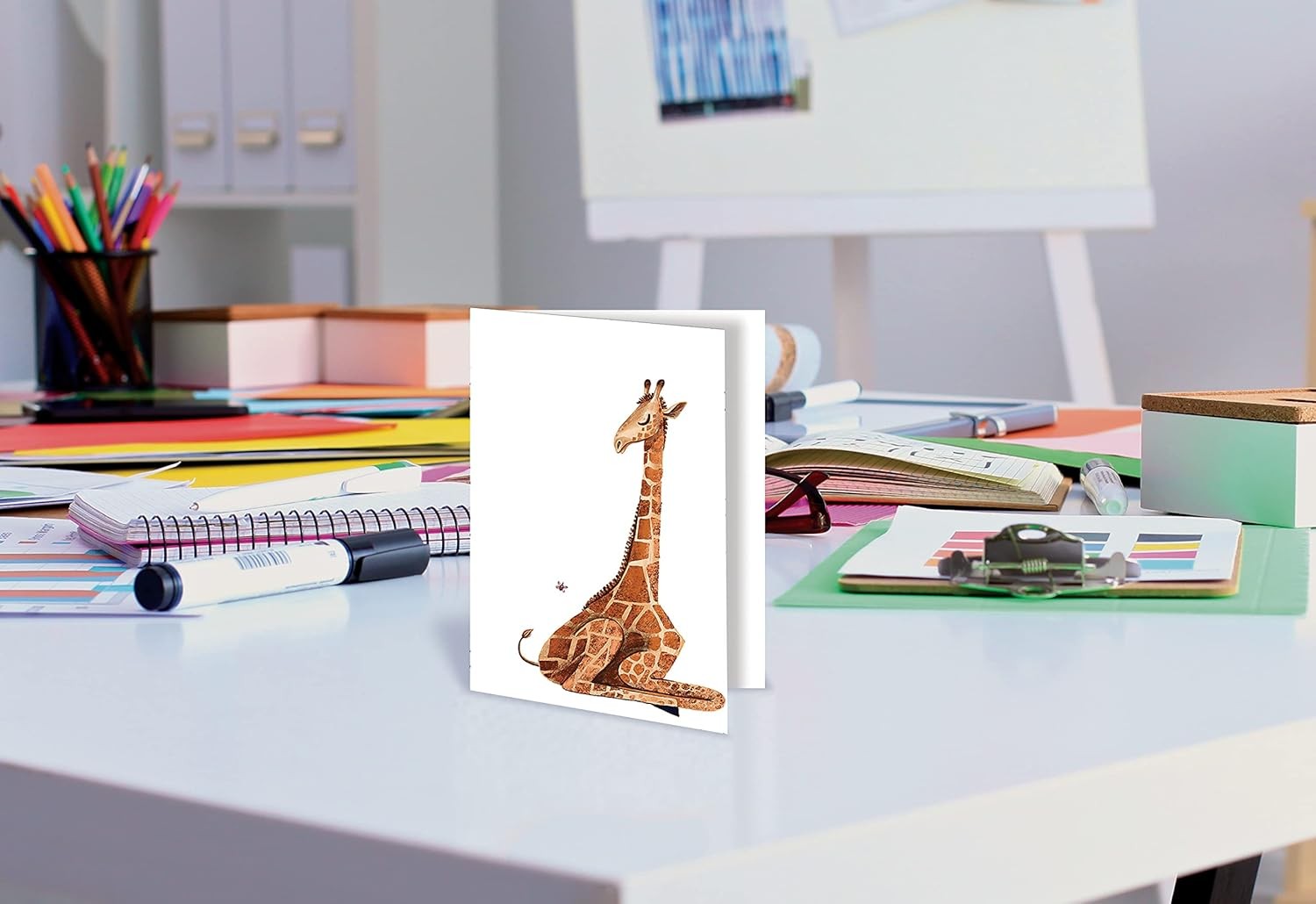 Better Office Products 100-Pack All Occasion Greeting Cards, Assorted Blank Note