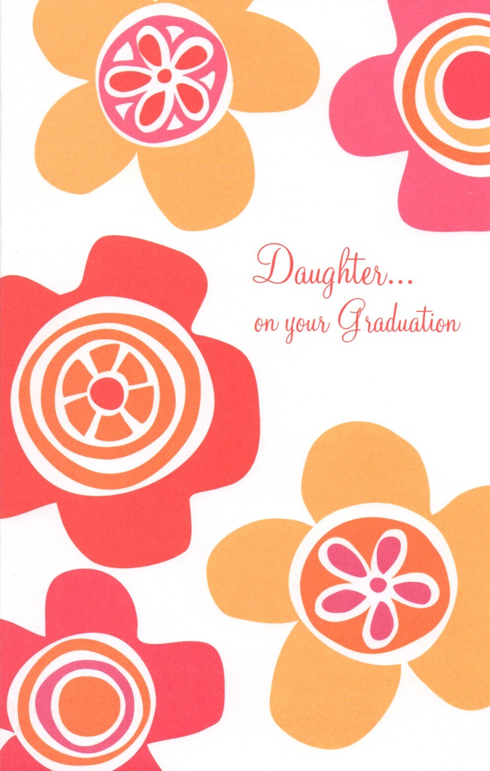 Simple GRADUATION Card FOR DAUGHTER, Future Blossom by Gallant Greetings +✉