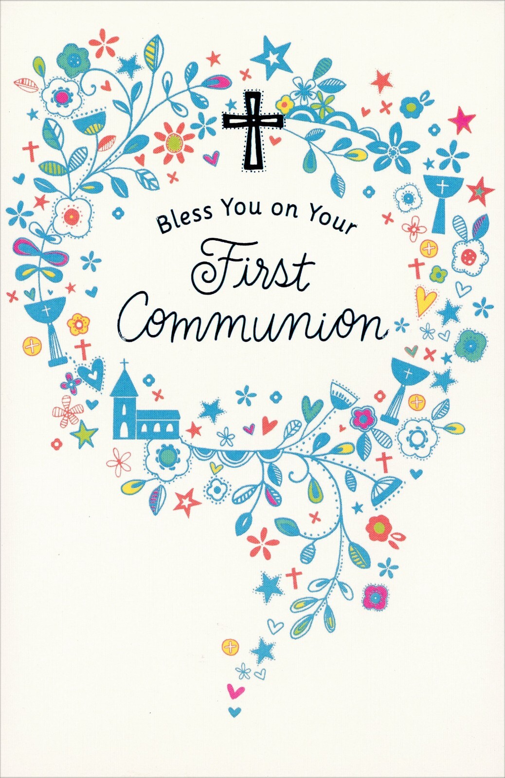Nice FIRST COMMUNION Card, Bless You God’s Special Love by American Greetings +✉