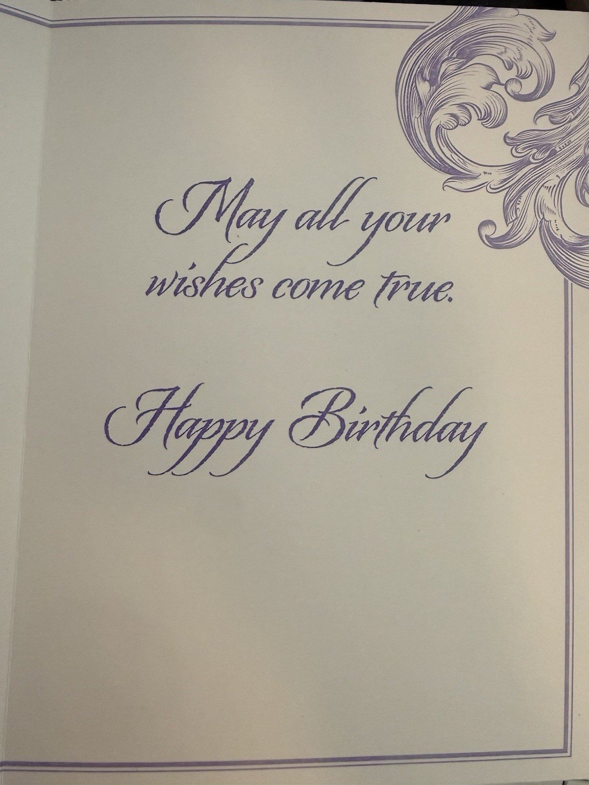 “For Someone Special On Your Birthday” – Sailboat on waves -Approx 5.5″ X 7.5″