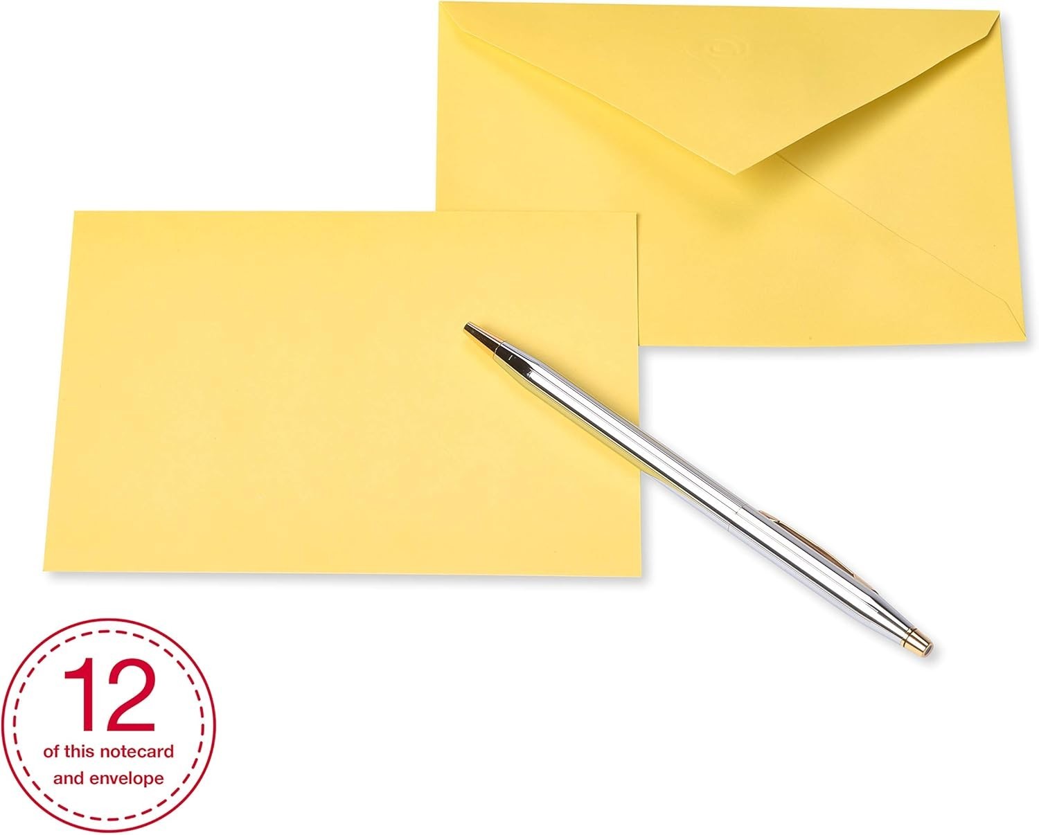 Single Panel Blank Cards Bulk with Envelopes, Pastel Colors 100-Count
