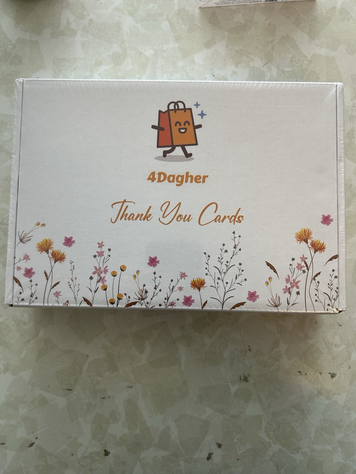 4Dagher Thank You Cards 48 Card Set
