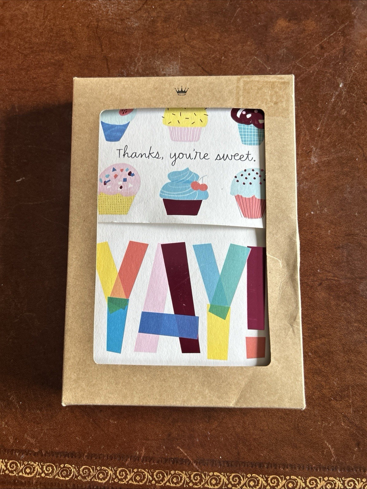 Hallmark Cares Boxed cards W/envelopes THANK YOU & YAY! New 50 Cards New (G)