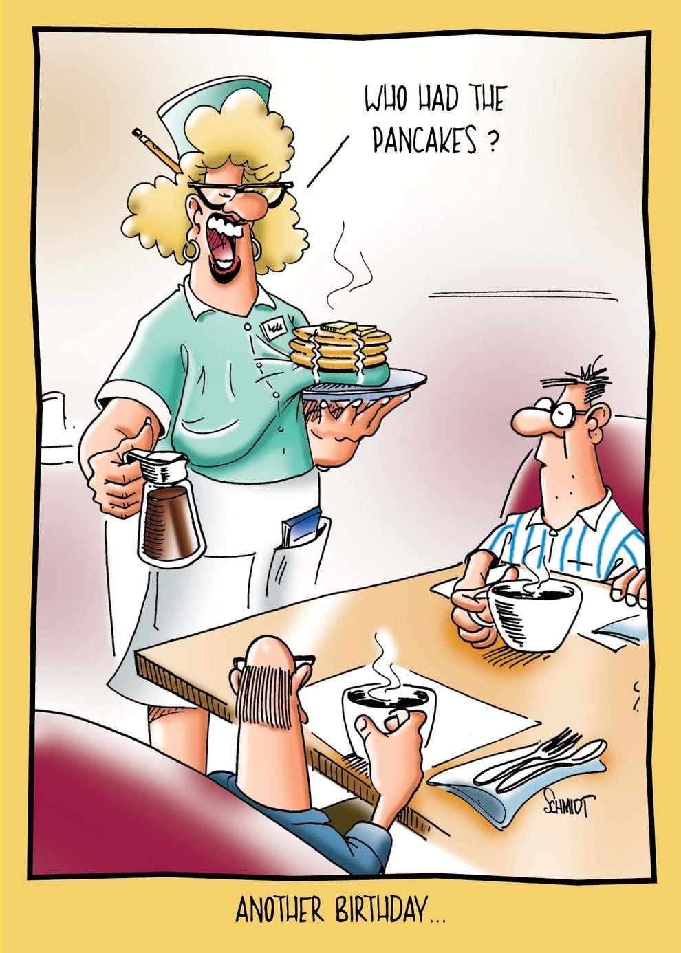 5×7 Greeting Card/ Funny Humor Stacked| Hilarious Birthday Card RB