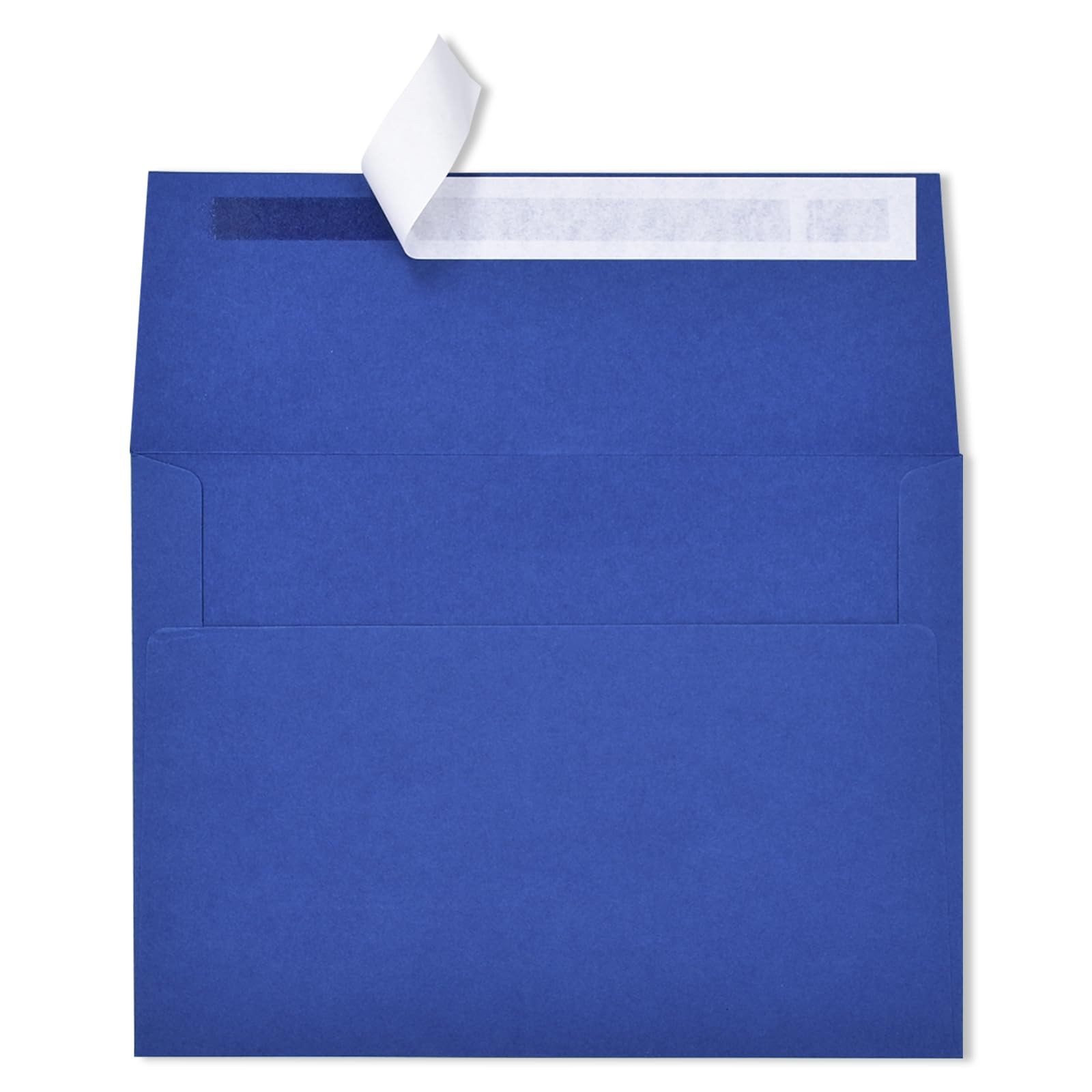 Self Seal A7 Envelopes 50 Pack – 5-1/4 x 7-1/4 Inches Blank Blue Invitation E…