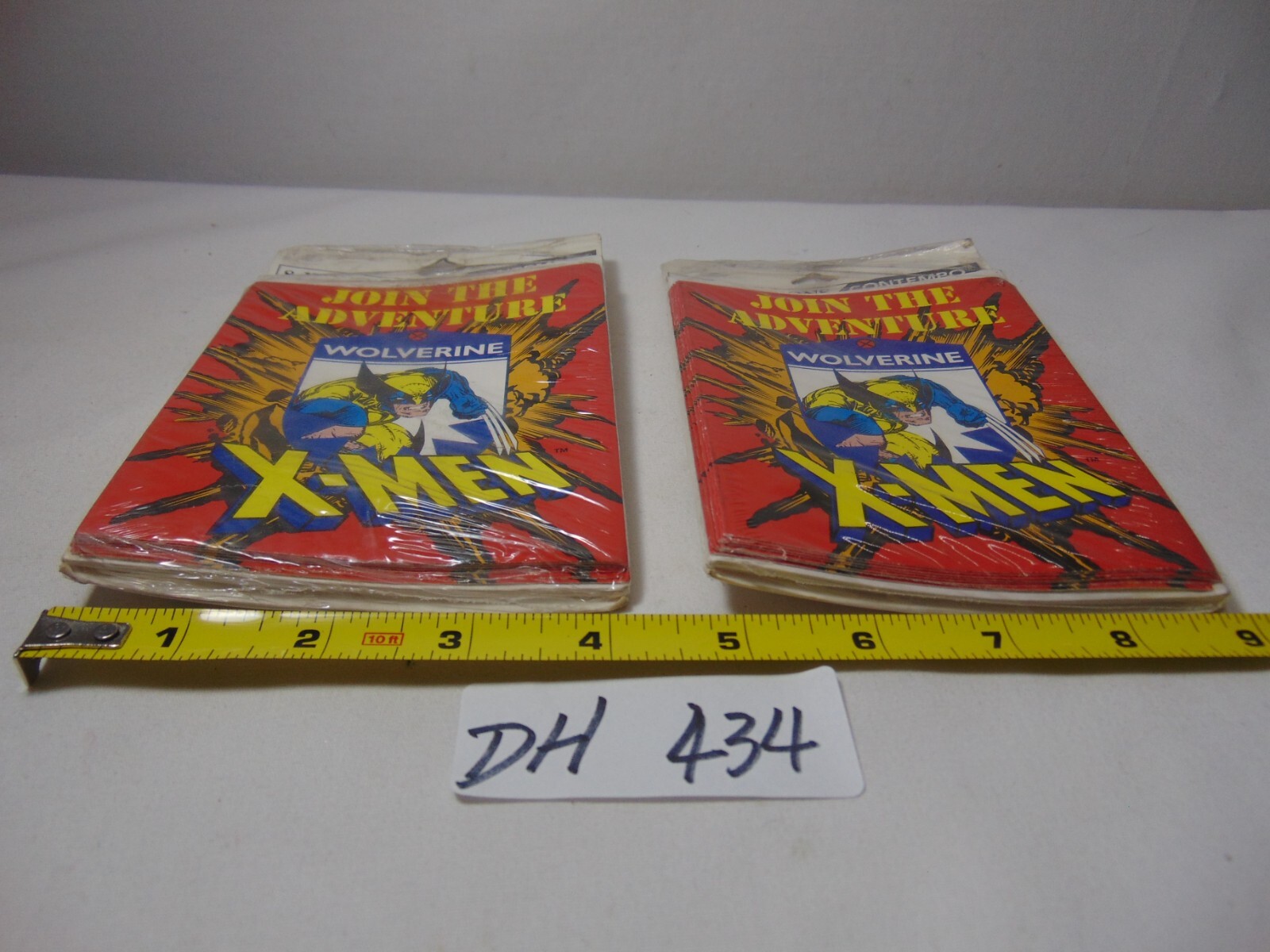 Vintage 1980s X-Men Wolverine Birthday Party Invitations Contempo Lot of 2 Packs