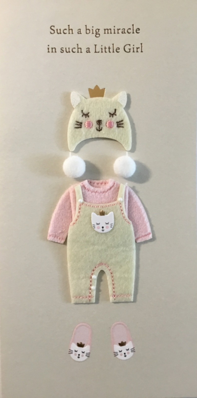 NIQUEA.D- New Baby- GIRL- Embellished -Fabric- SRP 8.95-By Creators of Papyrus