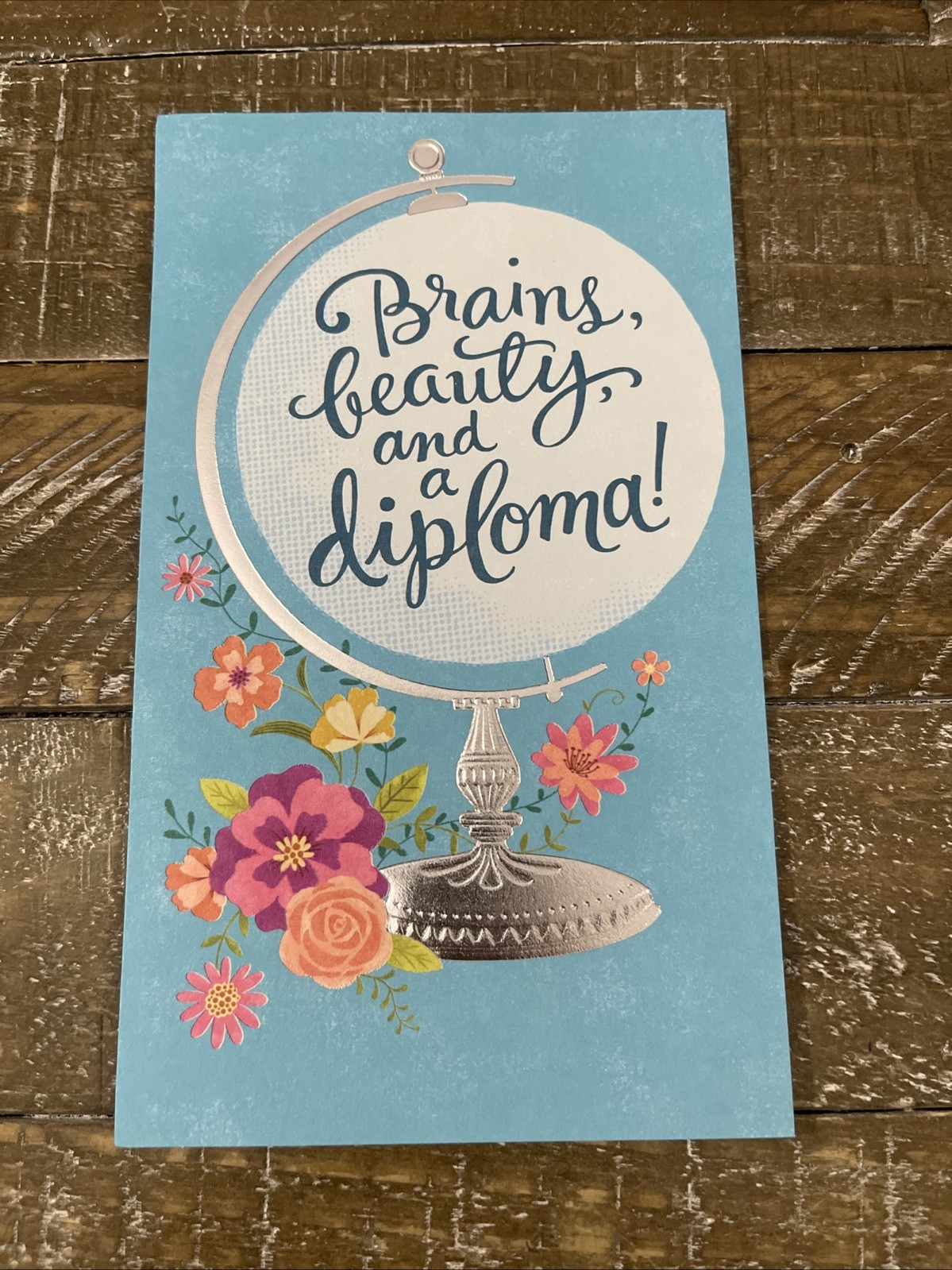 American Greetings Greeting Card Graduation Brains And Beauty