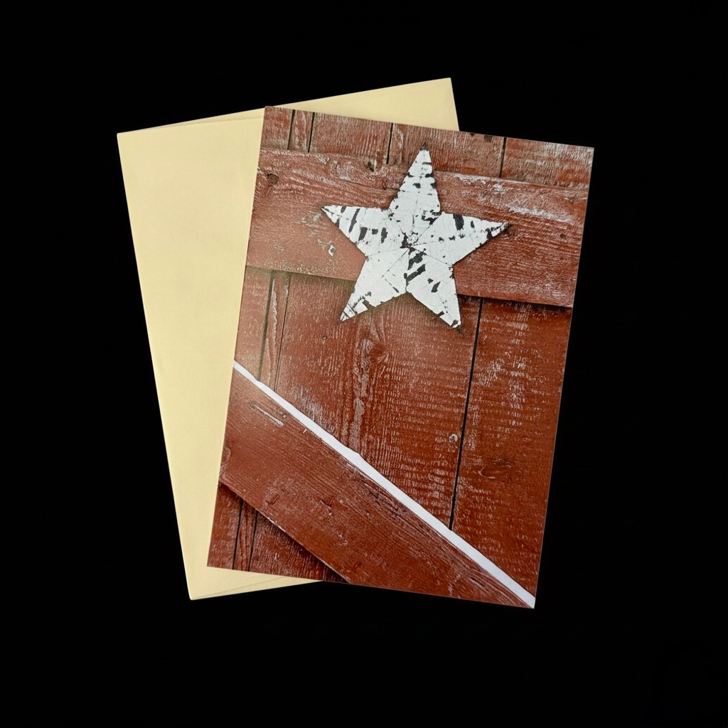 💠 Primitive “Peace on Earth” Greeting Cards Set of 10 NOS Rustic Made in USA