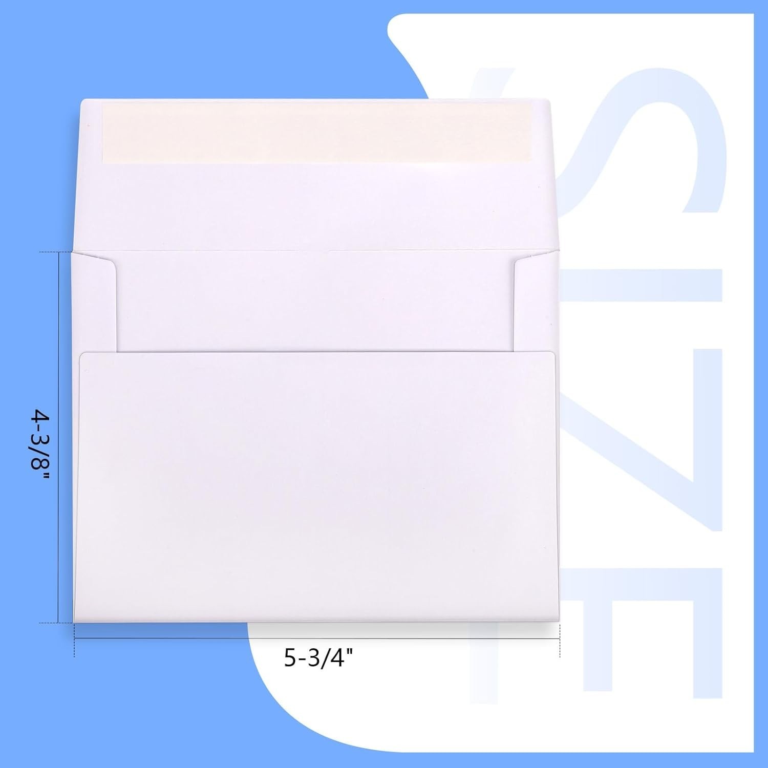 A2 Envelopes Self Seal 500 Pack – 4-3/8 x 5-3/4 White Invitation Envelopes Bu…