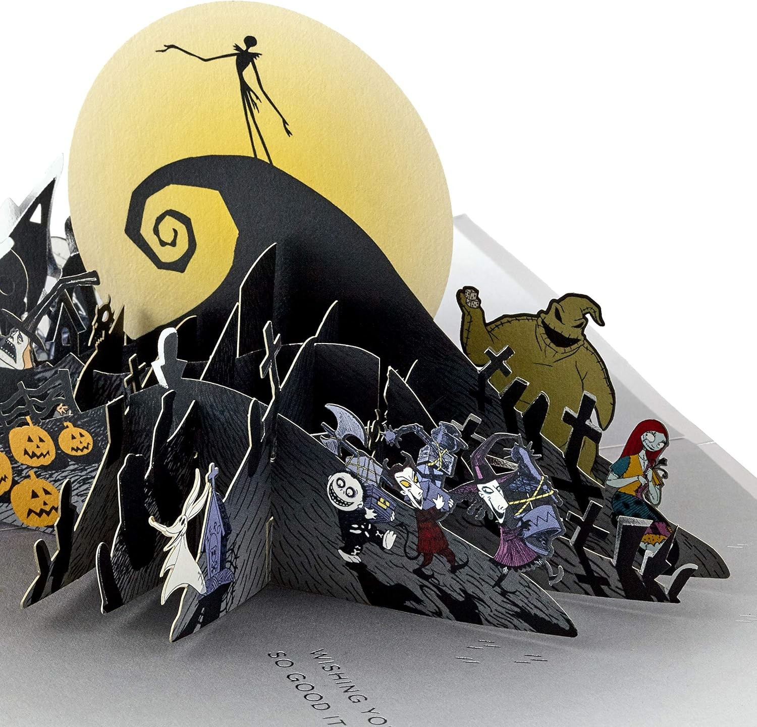 Hallmark Signature Paper 5 inches x 7.2 inches, Pop Up, Happy Nightmares