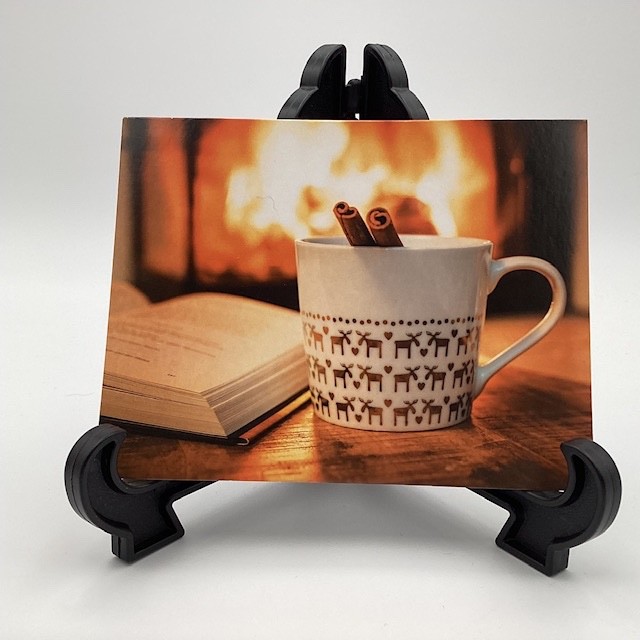 Buffini & Co Fireside Mug of Cider & Book 25 Blank Note Cards & Envelopes 2023
